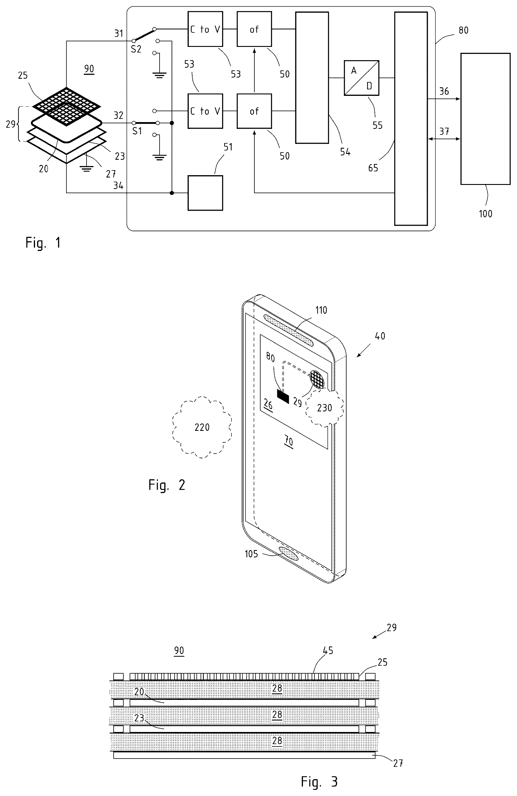 Patent US12618694 — Proximity sensor and antenna — Figure 1