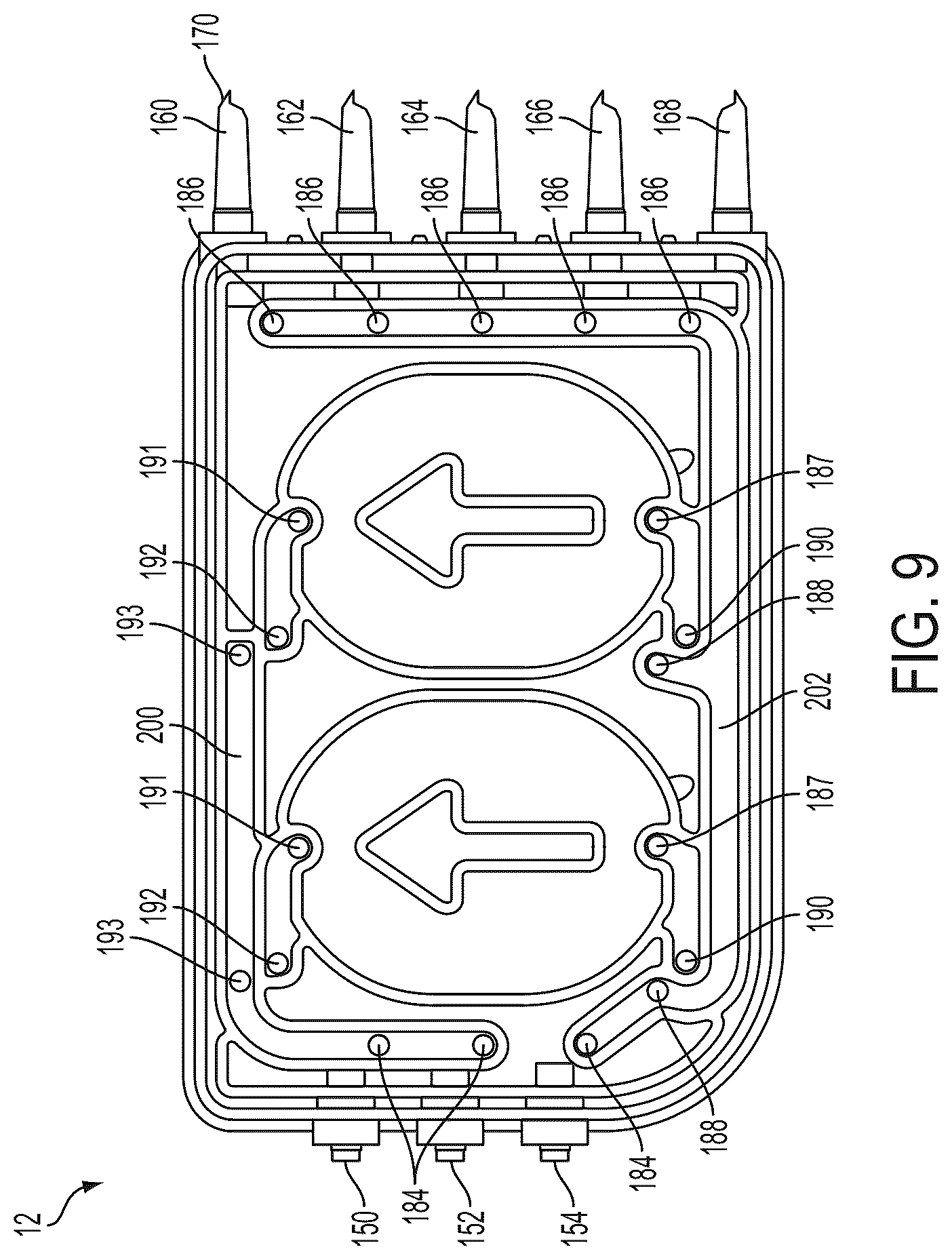 Patent US12618704 Figure 10 – Medical treatment system and methods using a plurality of fluid lines