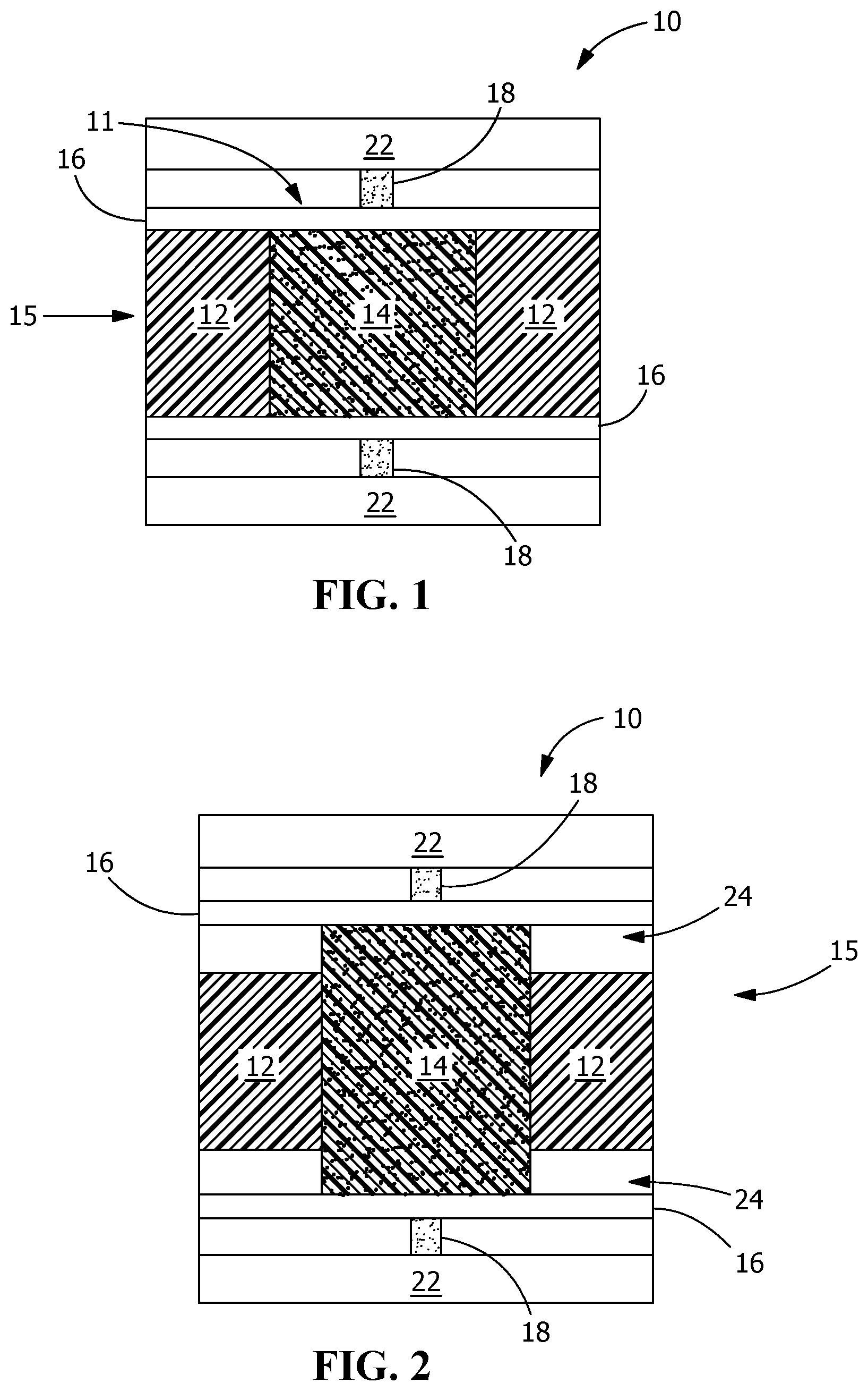 Patent US12618727 Figure 1 – Smart fabric impact sensors