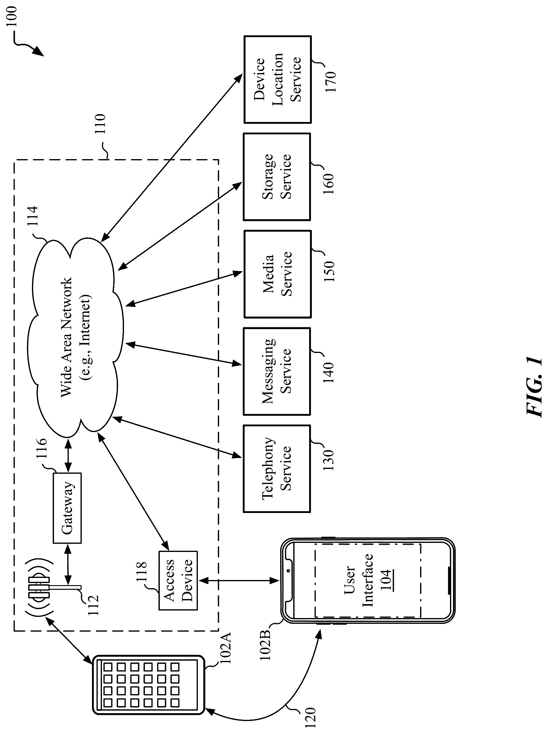 Patent US12618738 — Location of interest altitude and determining calibration points — Figure 1
