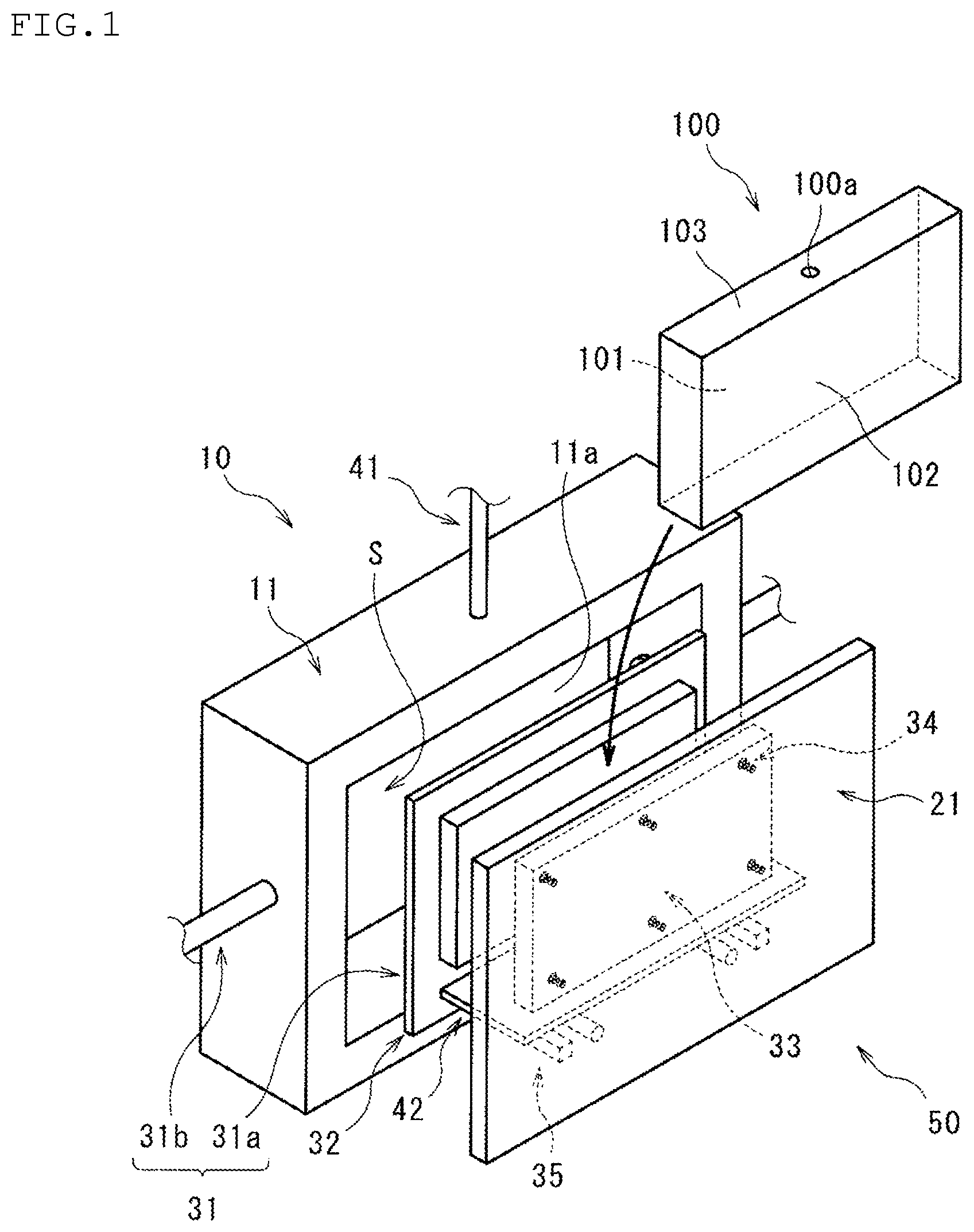 Patent US12618741 — Chamber, lid, and leak tester — Figure 1