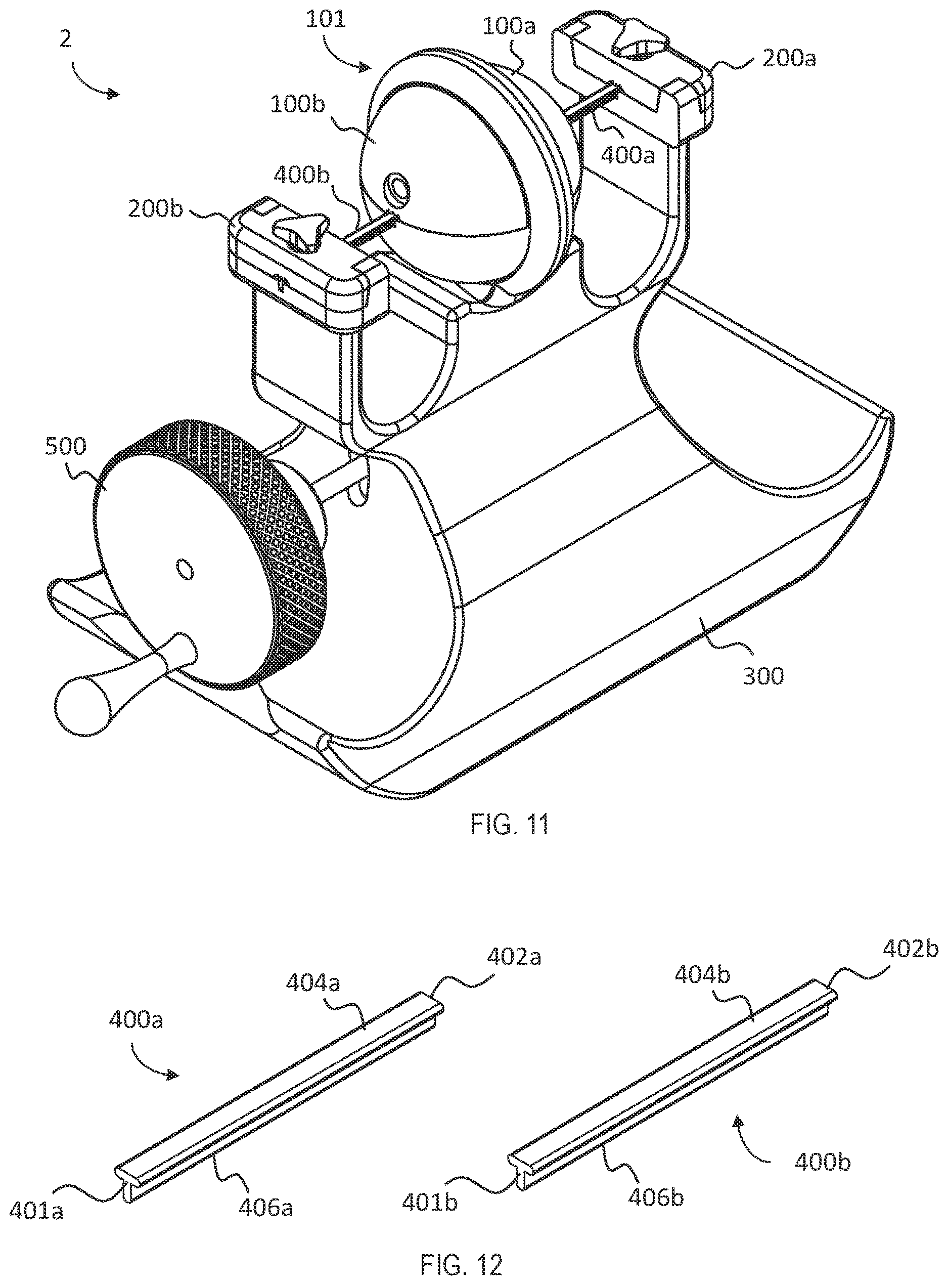 Patent US12618757 Figure 5 – Shaving razor component test apparatus