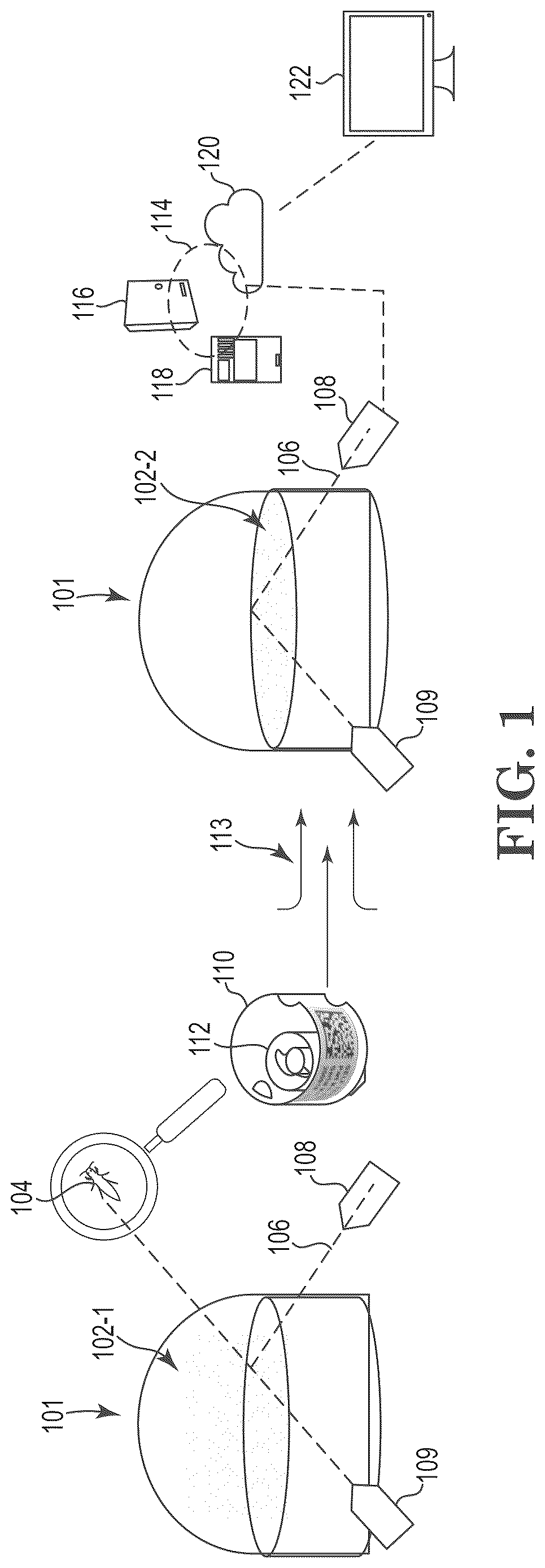 Patent US12618764 Figure 1 – Devices, systems, and methods for controlling insects in a smoke detector device
