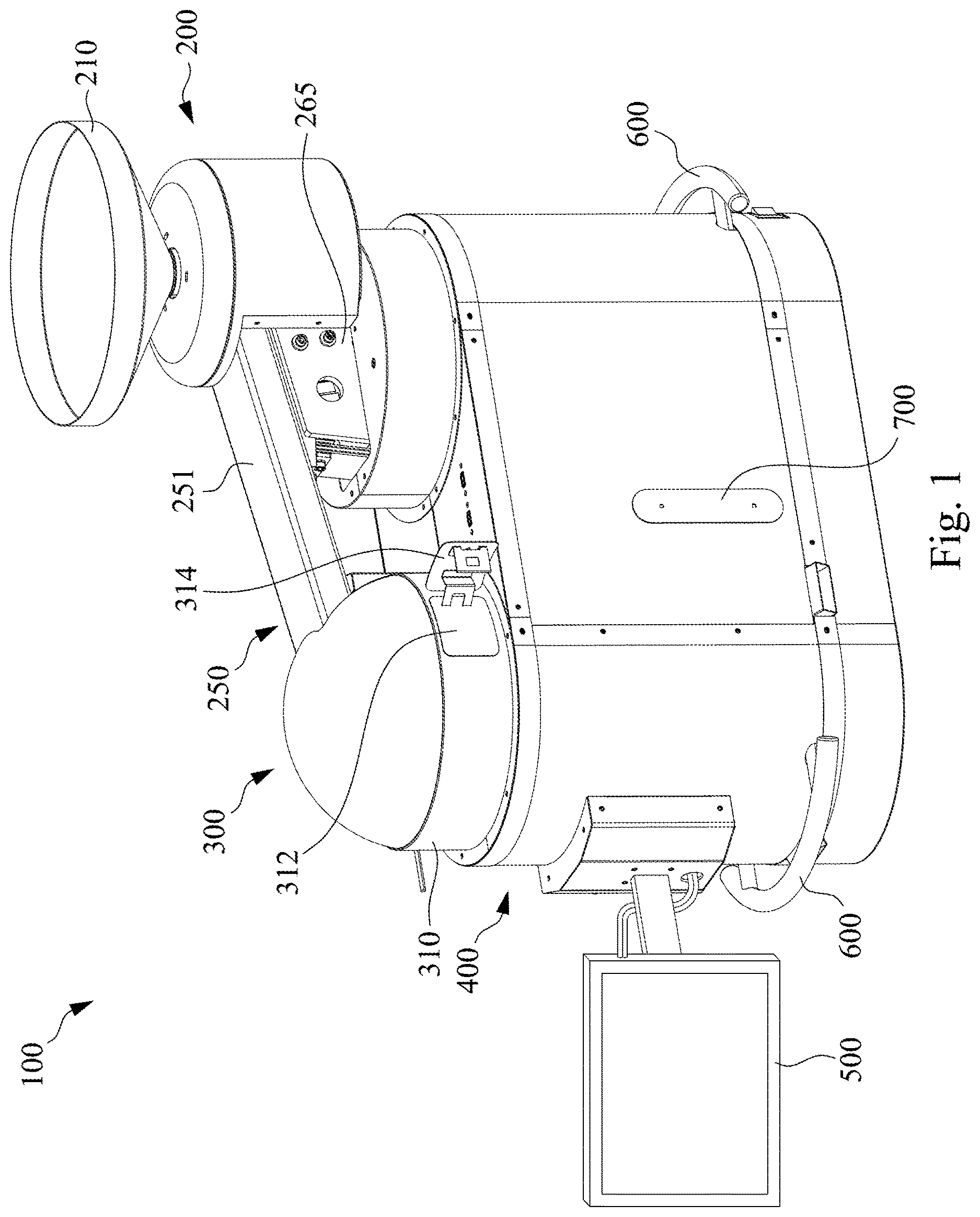 Patent US12618782 — Automatic food inspection device — Figure 1