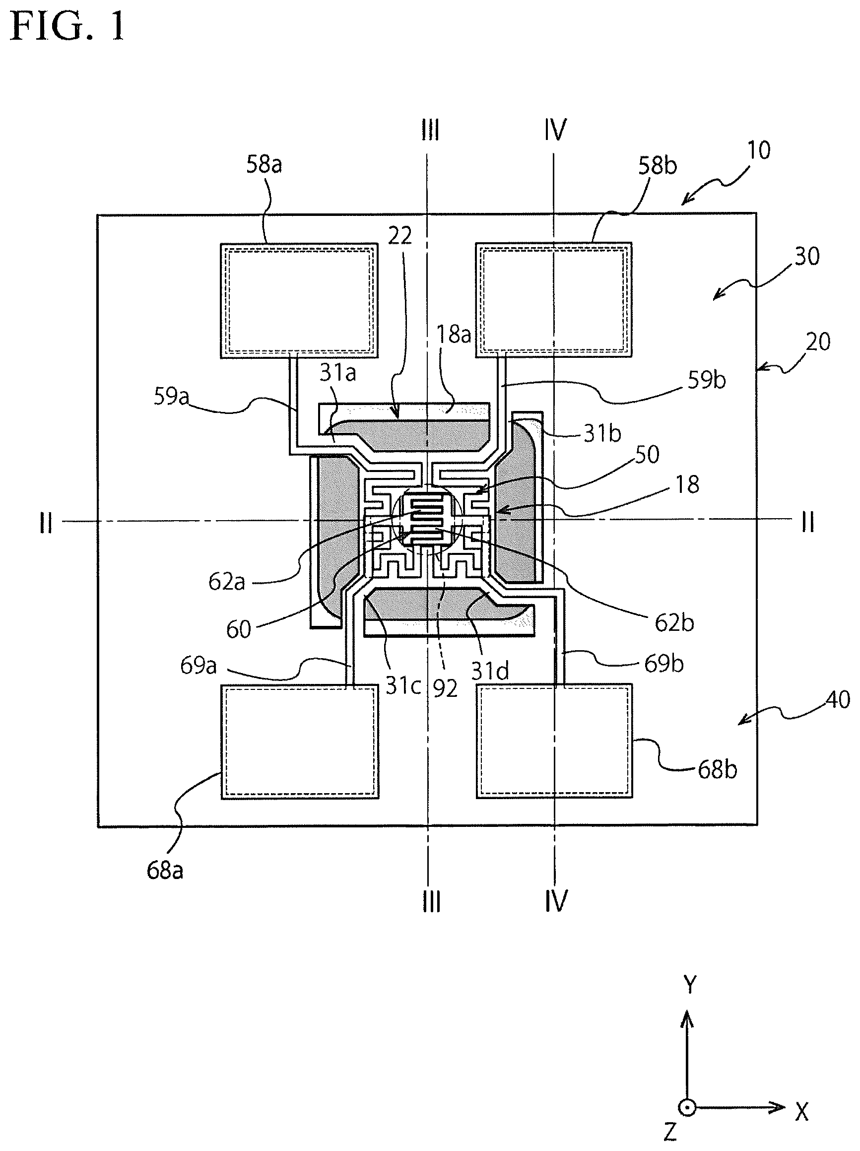 Patent US12618792 — Gas sensor — Figure 1