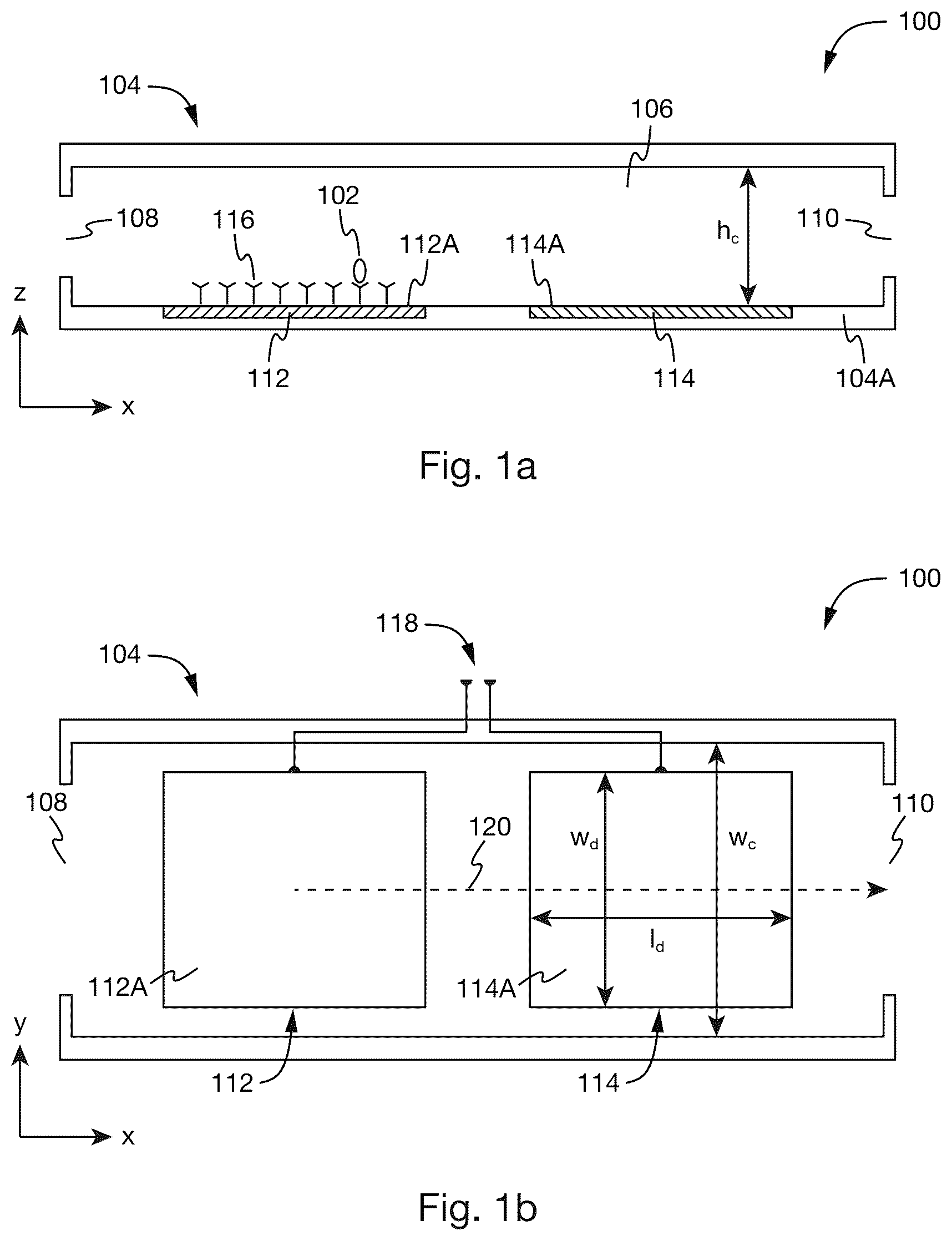 Patent US12618833 Figure 1 – Sensing of molecules by electrochemical detection of nanoparticles