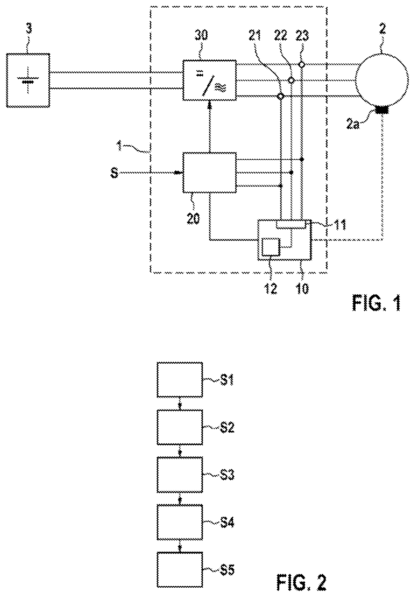Patent US12618878 — Method and detector device for monitoring current sensors, and electric drive system — Figure 1