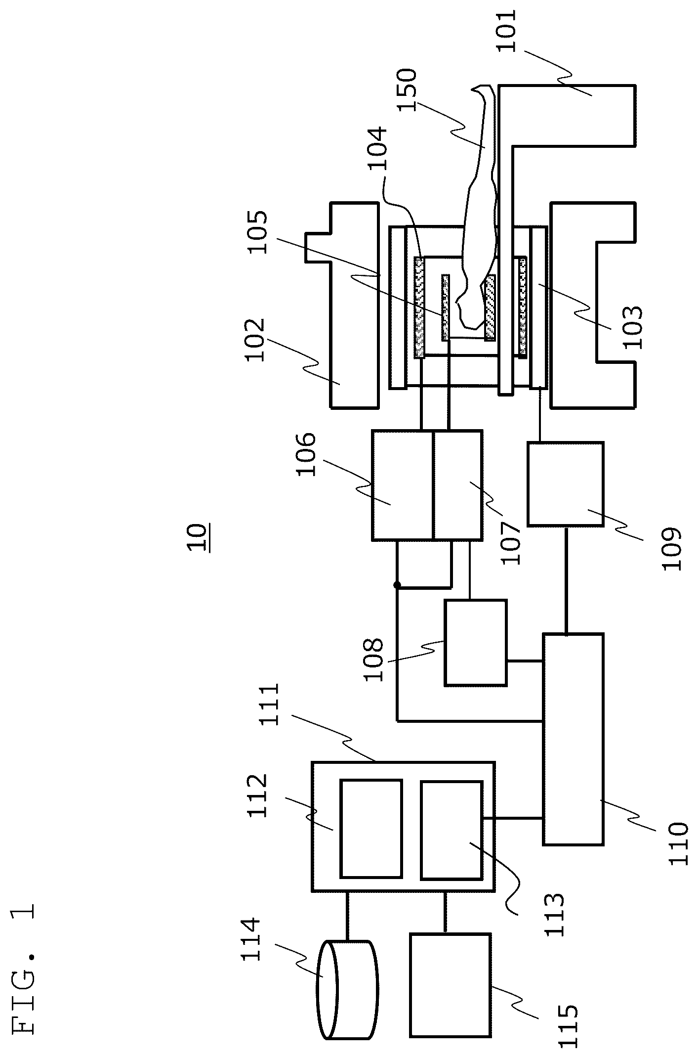 Patent US12618926 — Magnetic resonance imaging apparatus and control method thereof — Figure 1