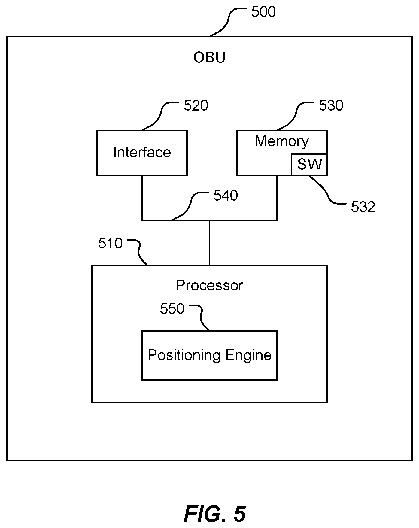 Patent US12618985 Figure 5 – Cooperative positioning with multiple global navigation satellite system receivers