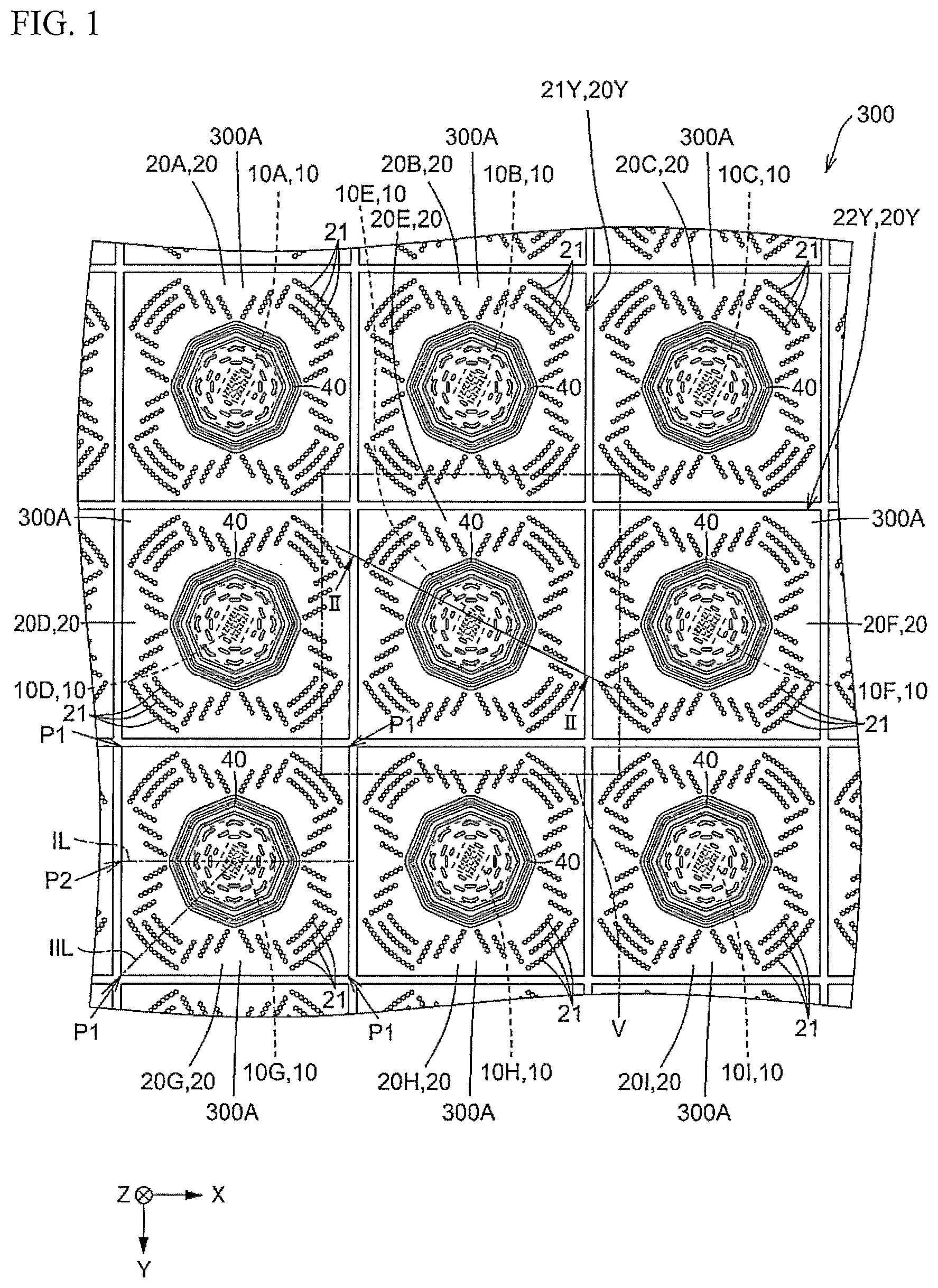 Patent US12619022 — Light-emitting module and planar light source — Figure 1