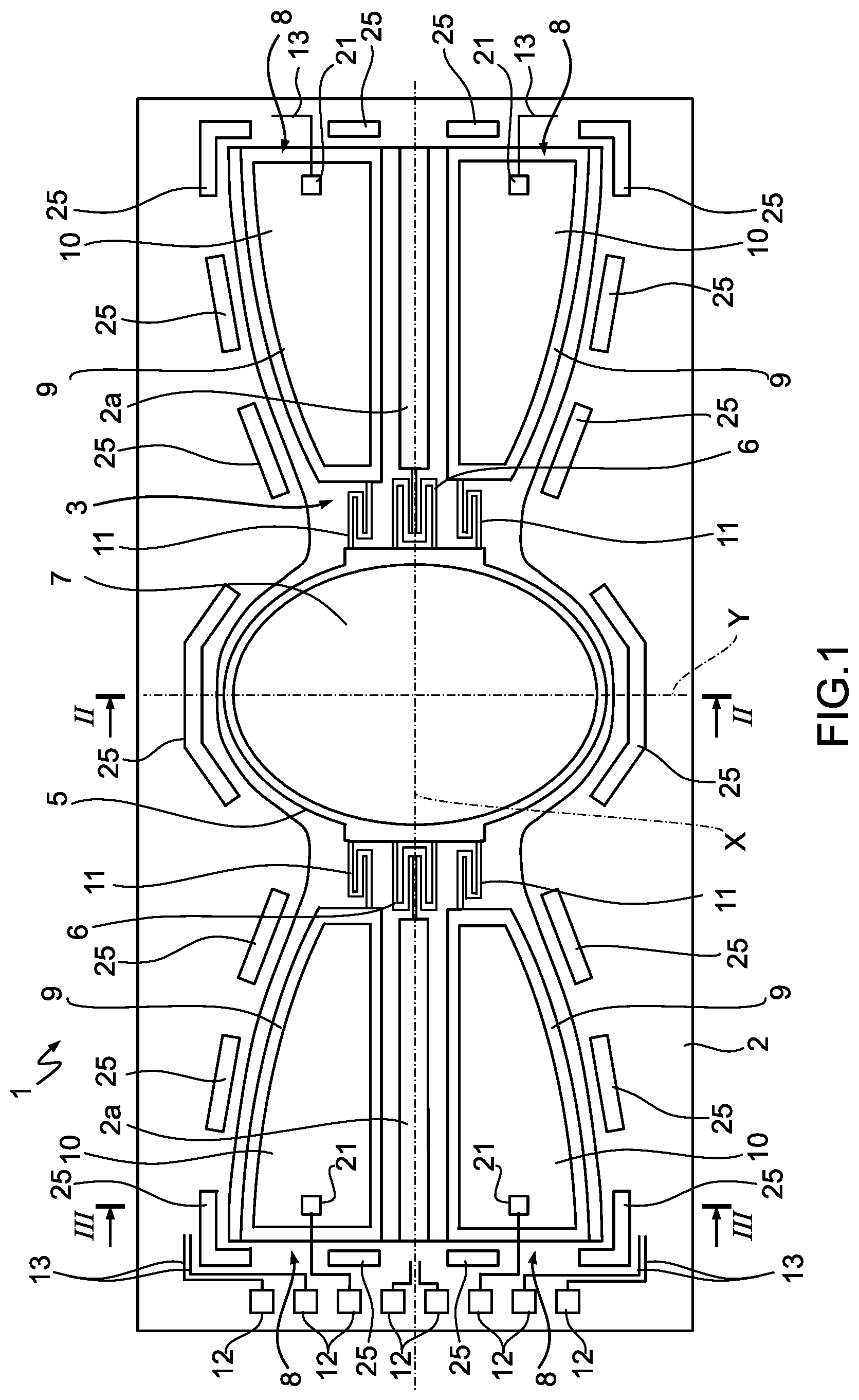 Patent US12619065 Figure 1 – Process for manufacturing a microelectromechanical mirror device and microelectromechanical mirror device