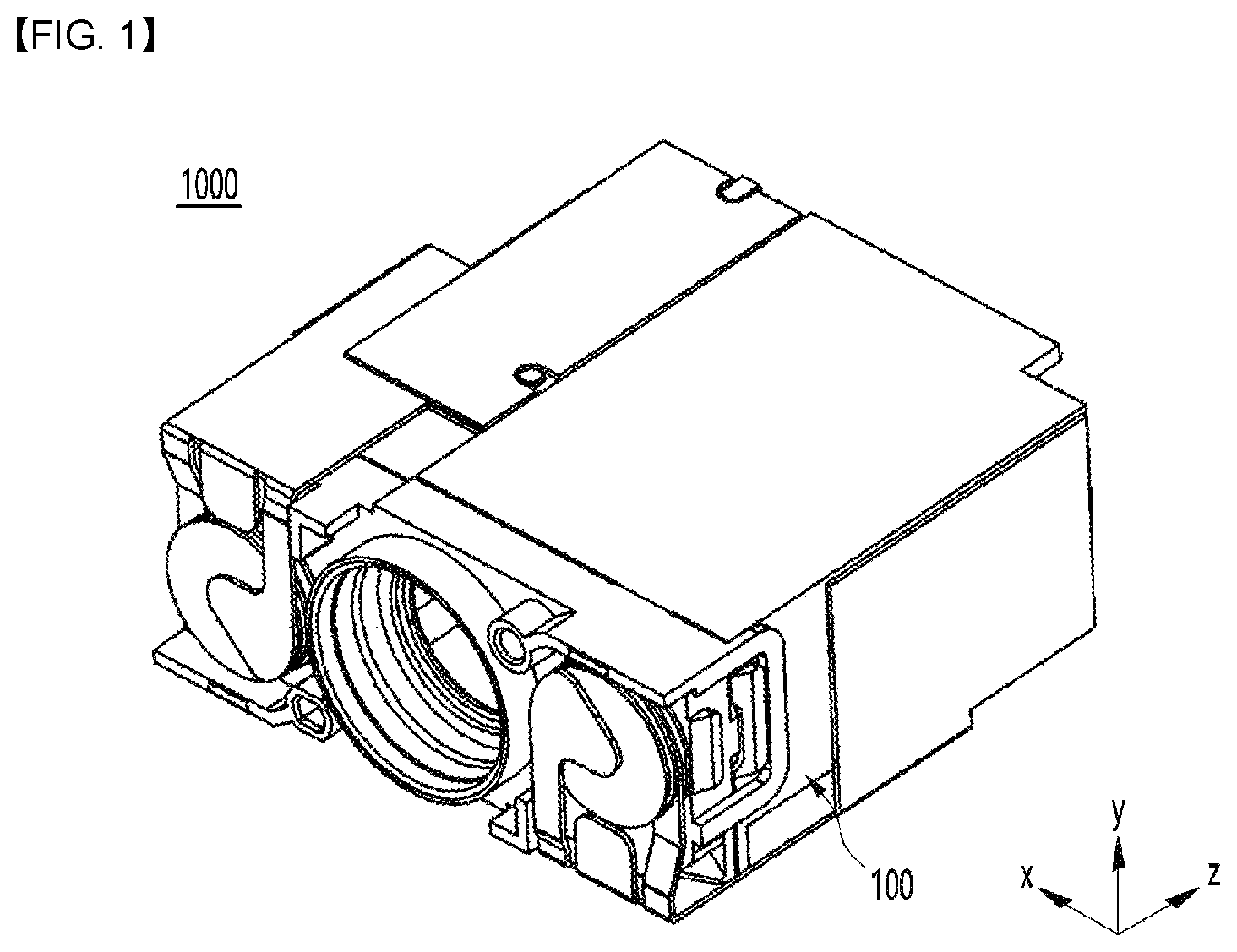 Patent US12619128 — Camera actuator and camera module including same — Figure 1