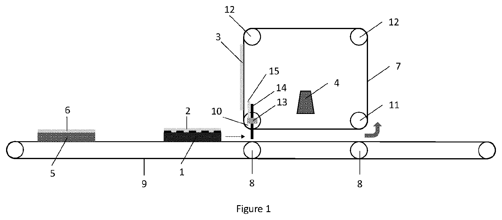 Patent US12619143 — Apparatus and process for replicating a texture — Figure 1