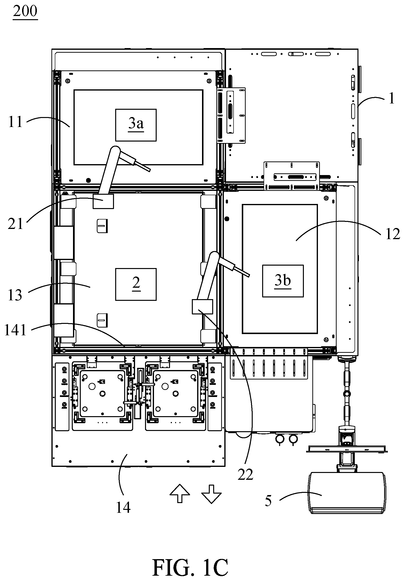 Patent US12619167 Figure 3 – Optical inspection device for surface of reticle pod and optical inspection method for surface of reticle pod