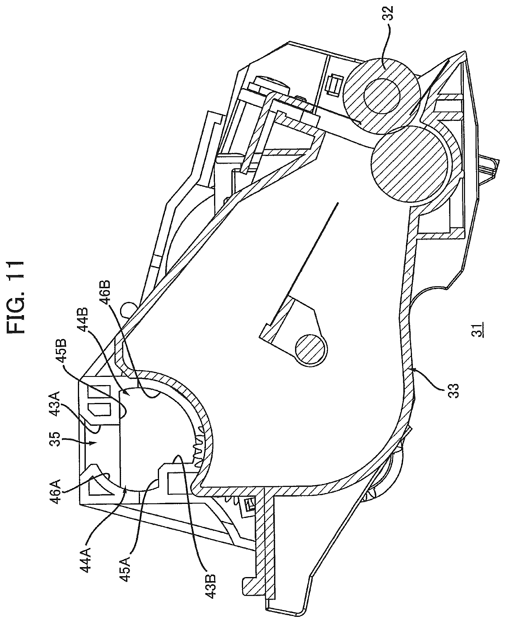 Patent US12619174 Figure 11 – Toner cartridge attachable to image forming apparatus