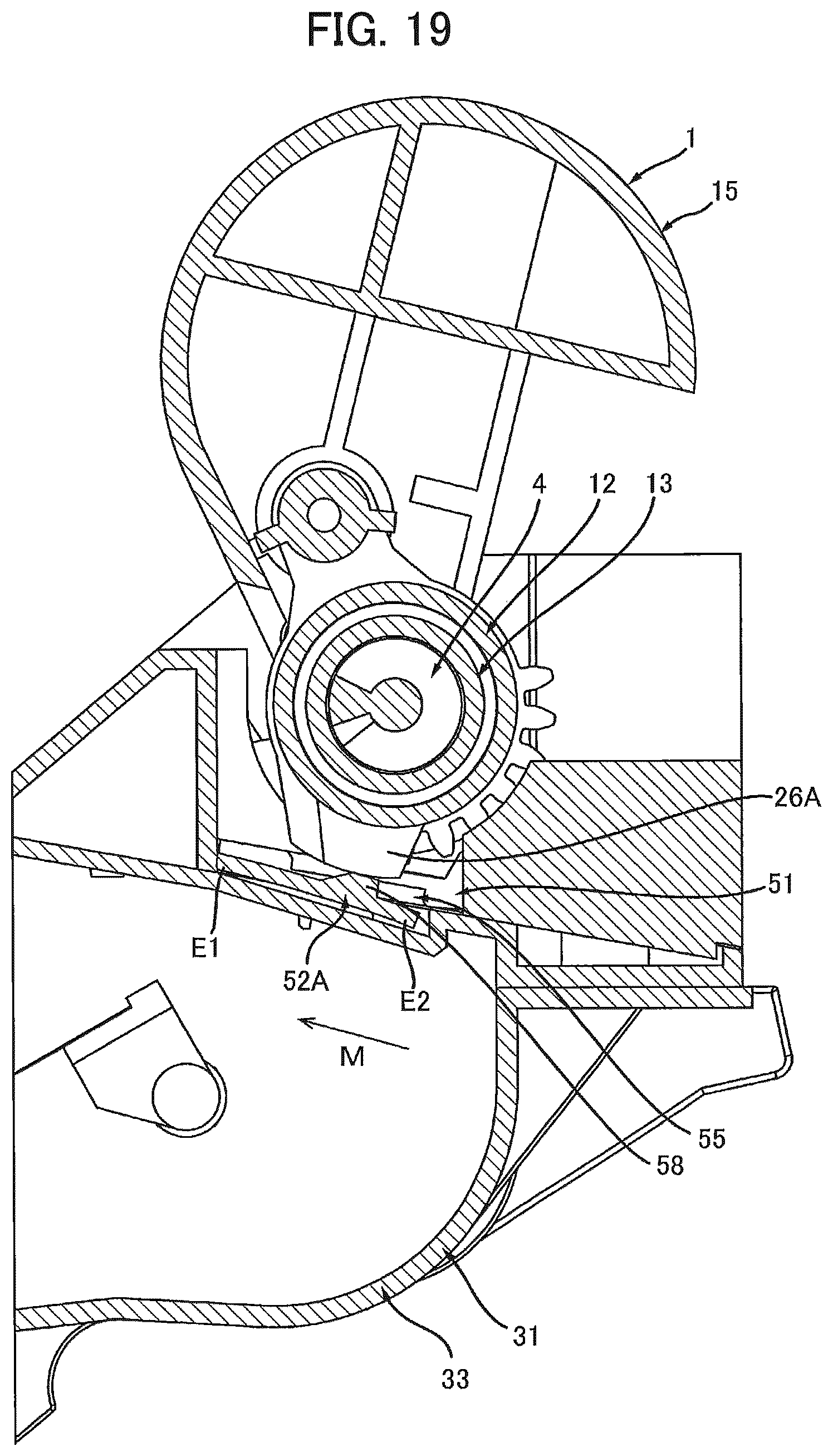 Patent US12619174 Figure 19 – Toner cartridge attachable to image forming apparatus