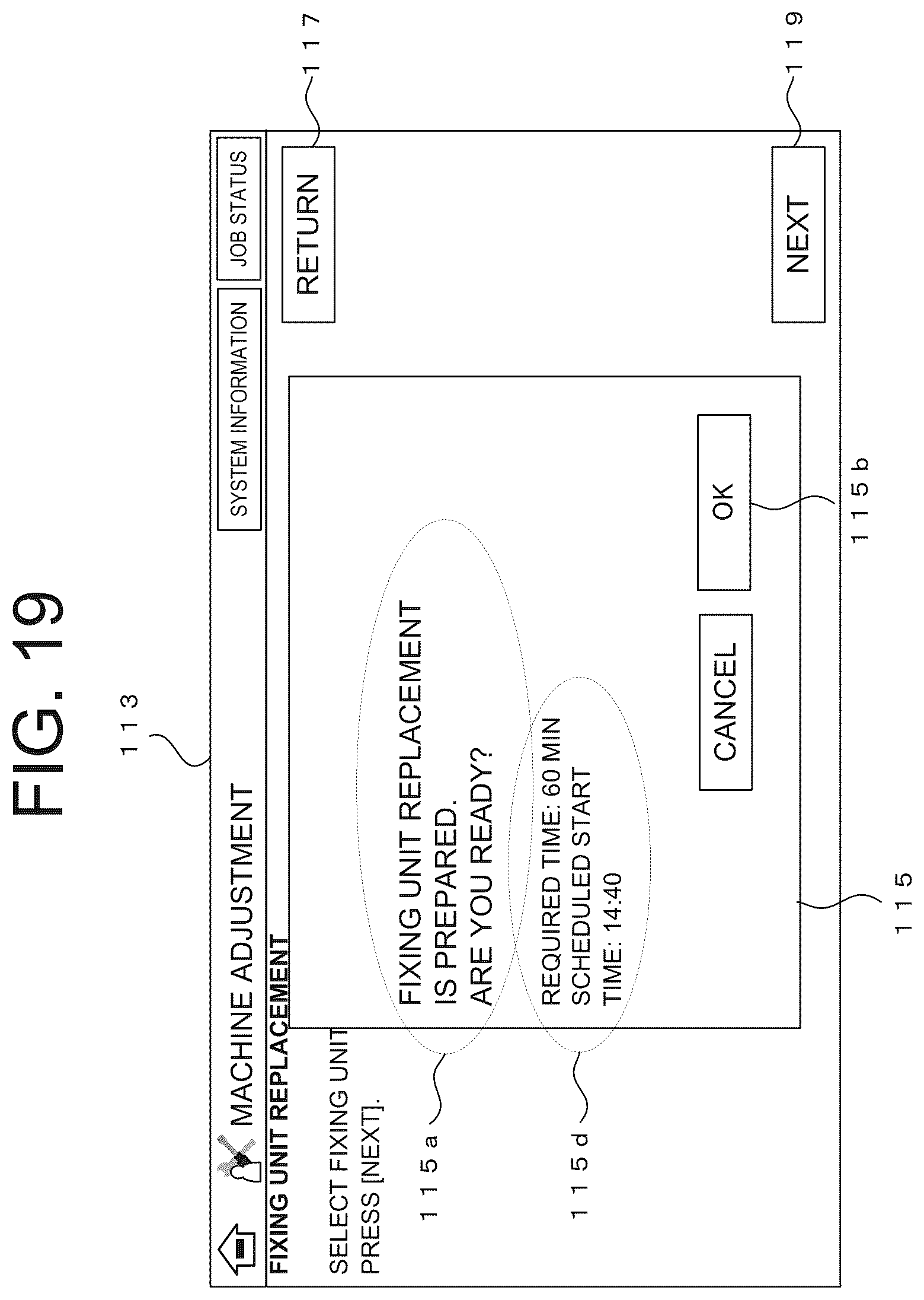 Patent US12619179 Figure 19 – Image forming apparatus and operation method for image forming apparatus