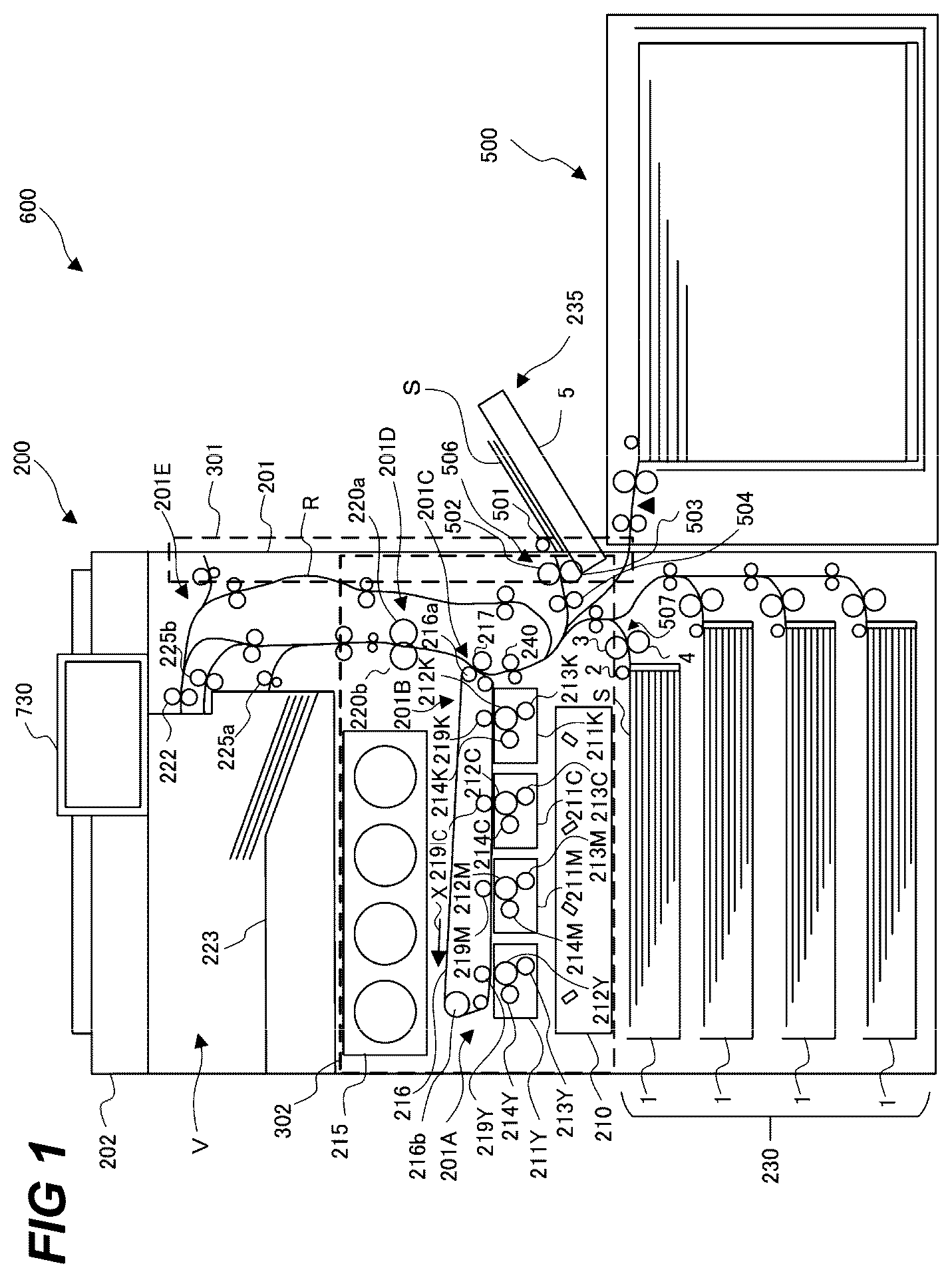 Patent US12619185 — Sheet feeding apparatus and image forming apparatus — Figure 1