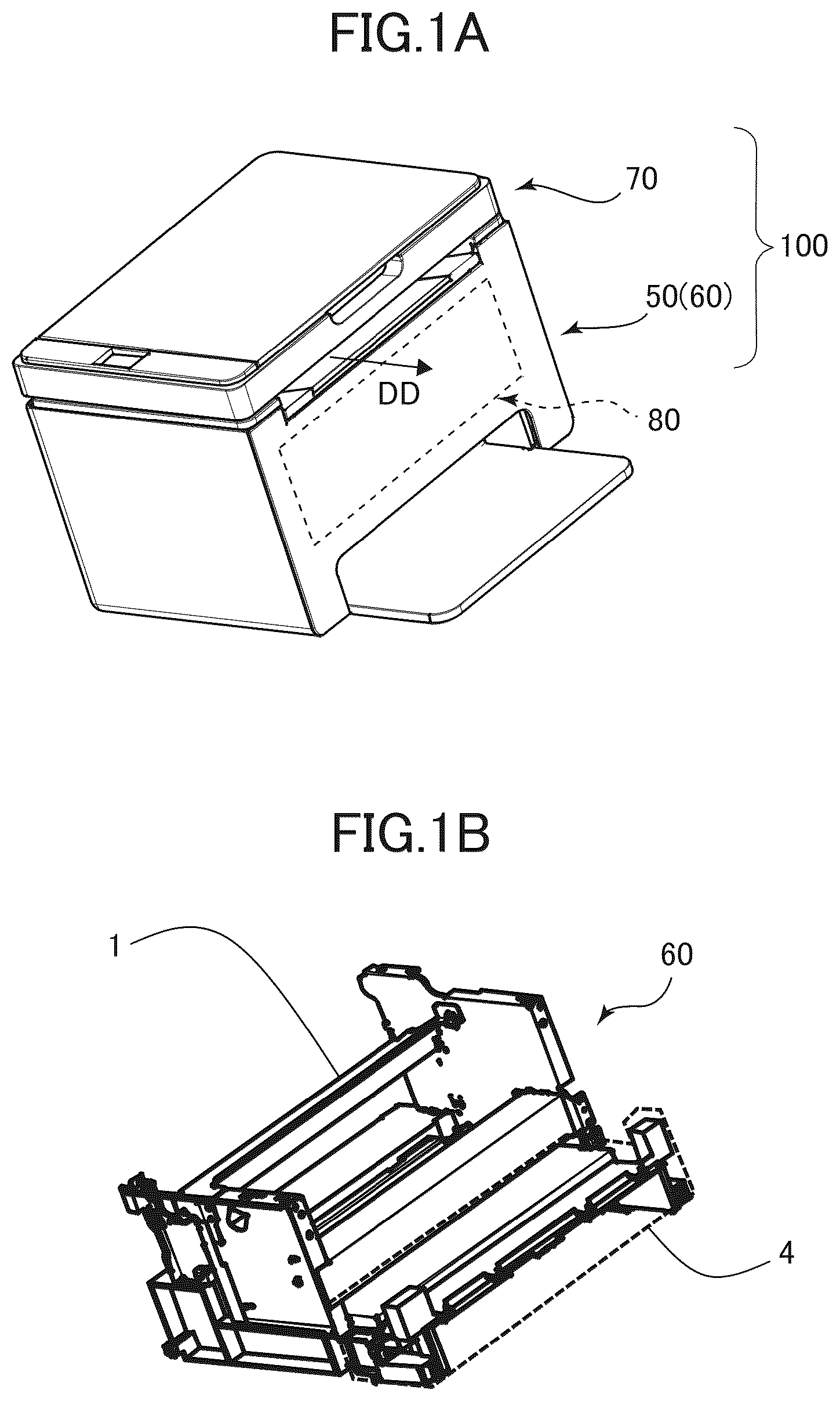Patent US12619189 Figure 1 – Image forming apparatus with a casing including particularly arranged frames and covers