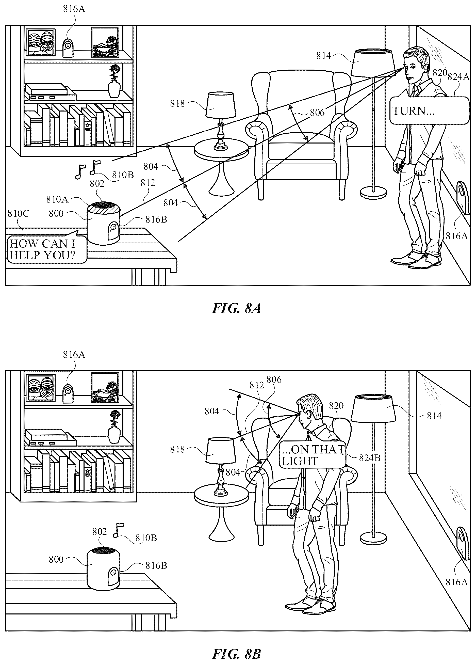 Patent US12619304 Figure 20 – Device control using gaze information