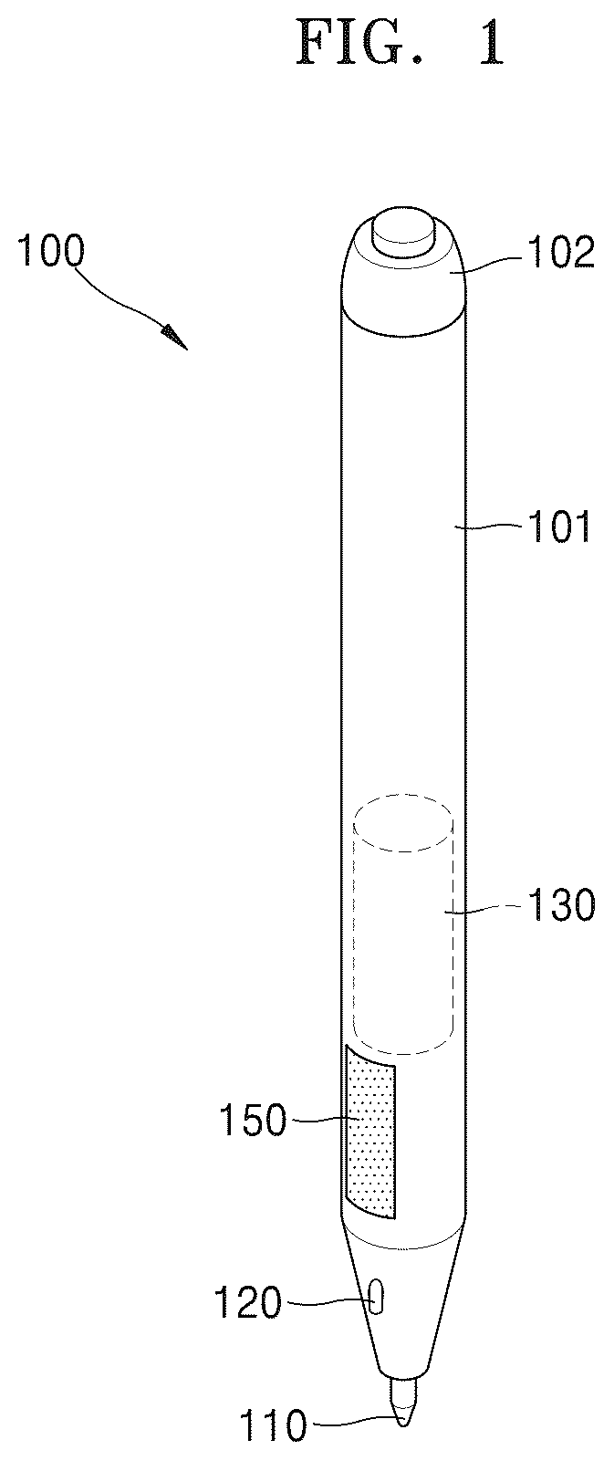 Patent US12619310 — Input feedback based smart pen and protruding feedback based smart tablet — Figure 1
