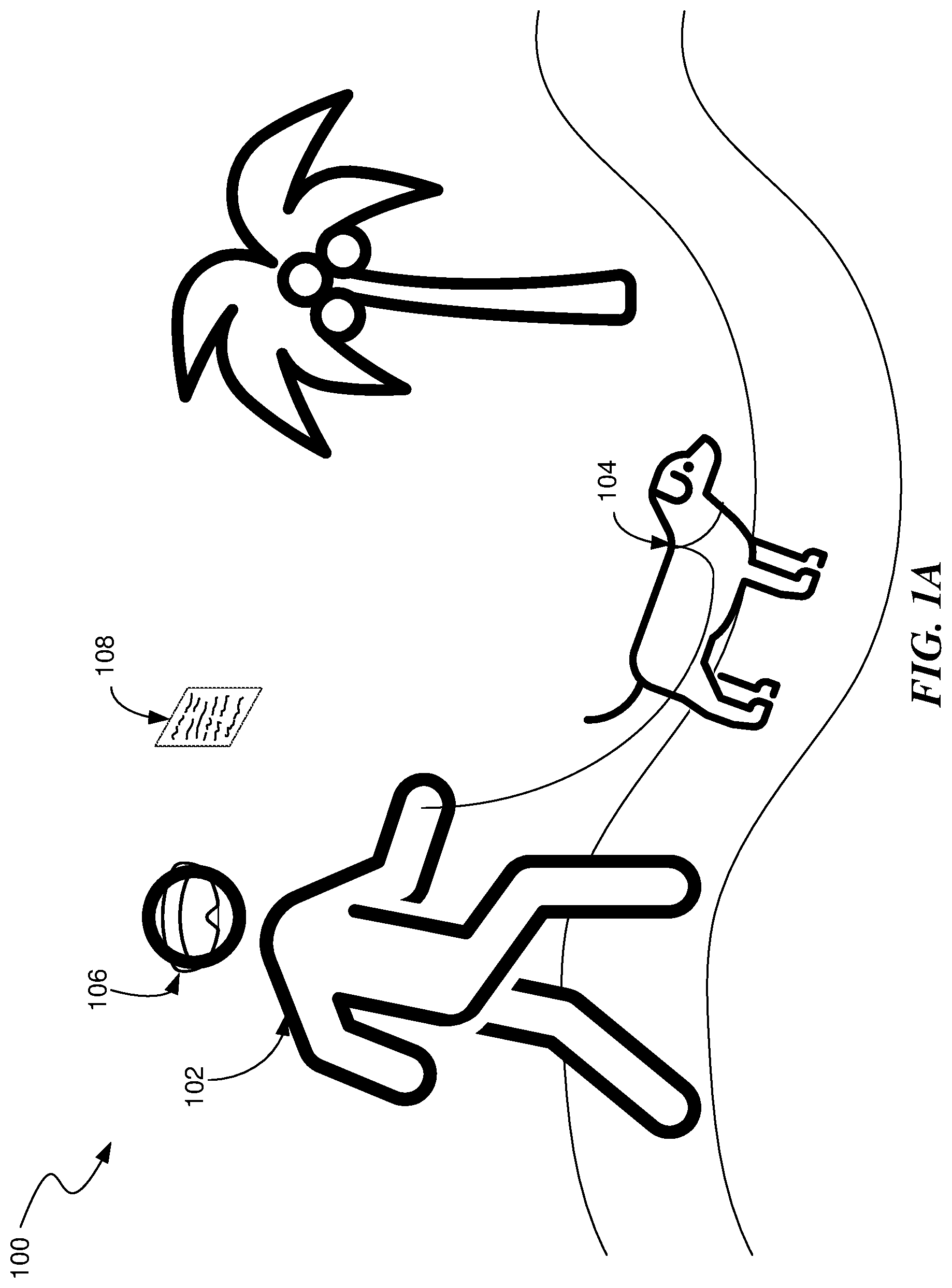 Patent US12619316 — Ultra low friction gestural interface for artificial reality — Figure 1