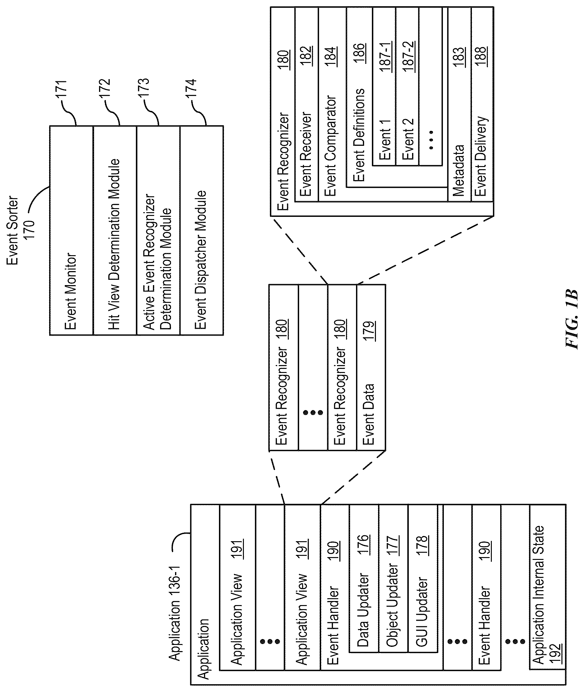 Patent US12619345 Figure 2 – User interfaces related to time
