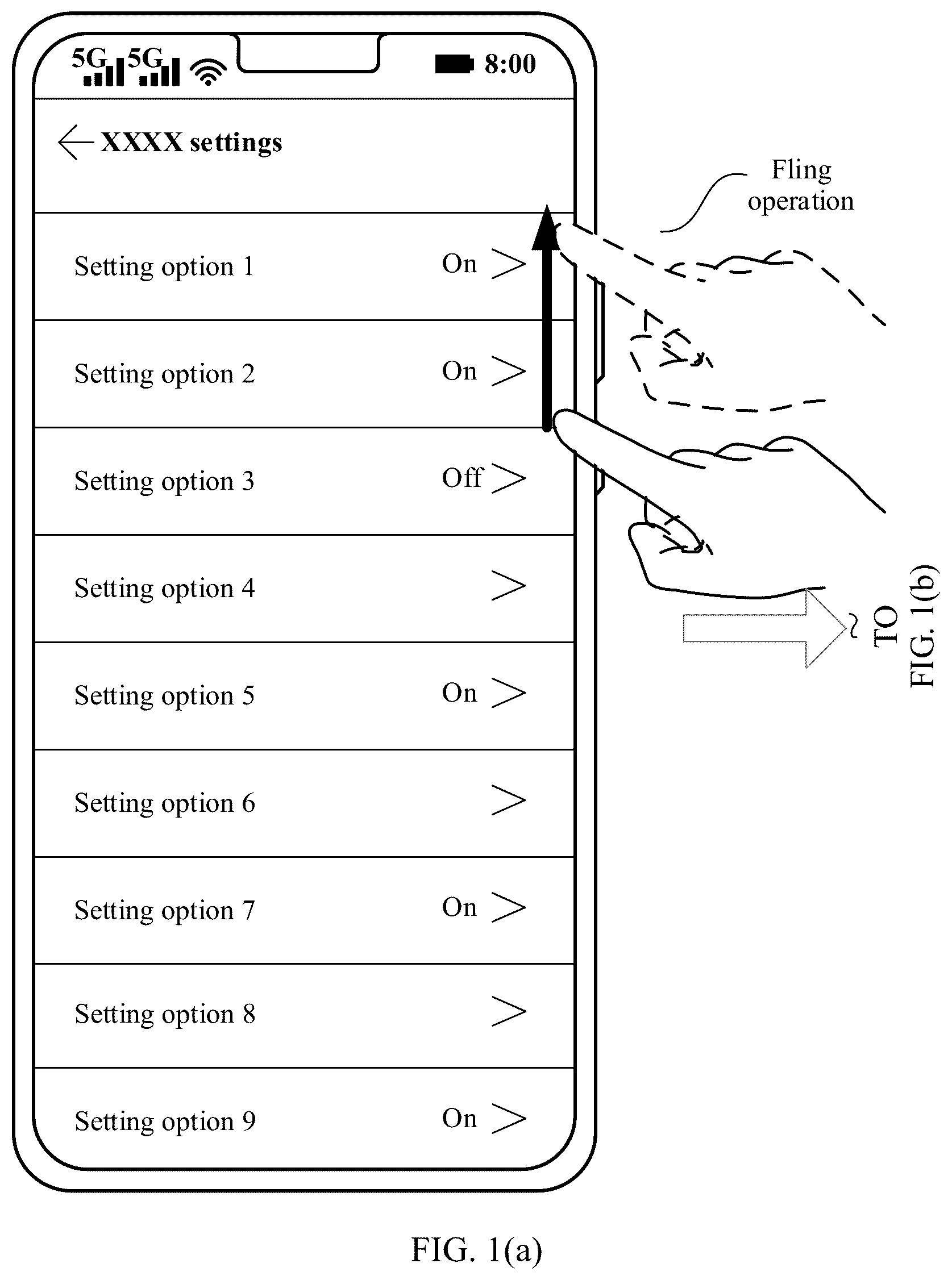 Patent US12619347 — Method for performing frame interpolation in interface display process and terminal device — Figure 1
