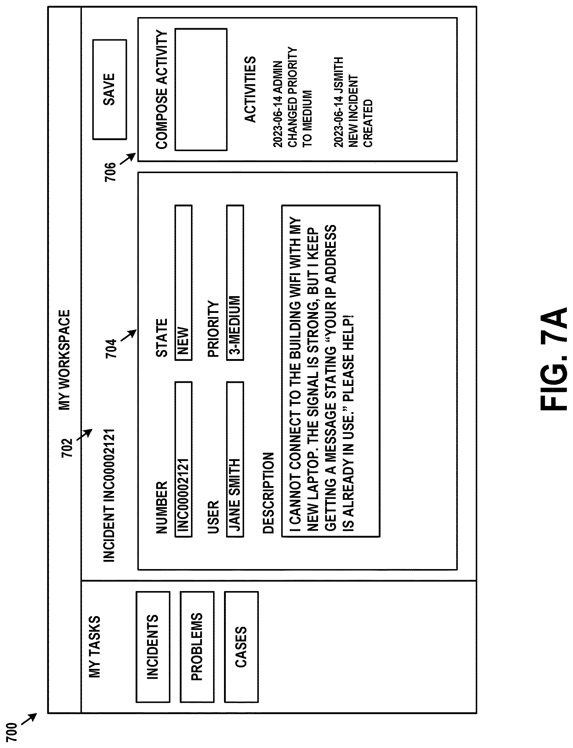 Patent US12619350 Figure 8 – Shortcut framework for supporting flexible user interface features
