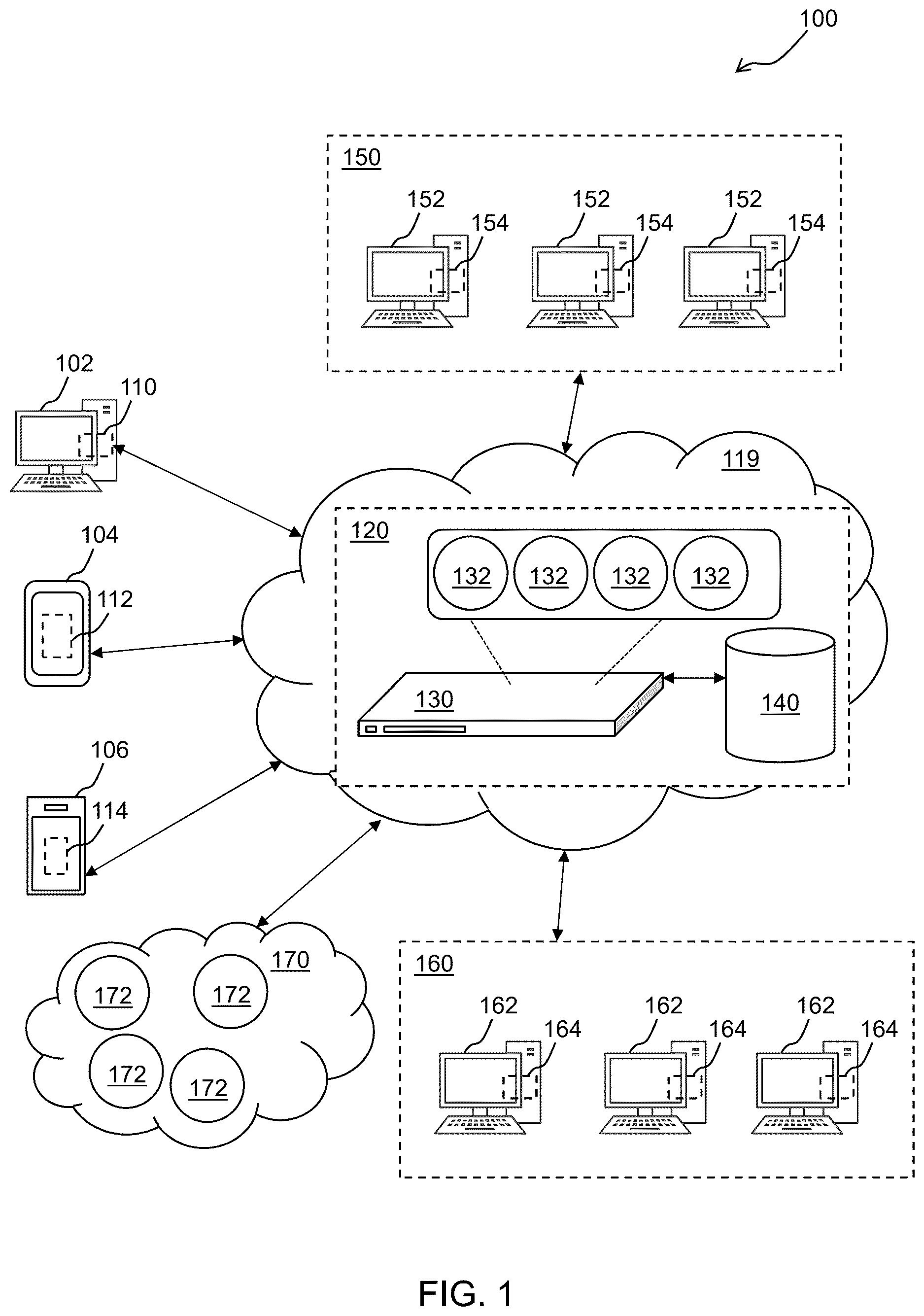 Patent US12619488 — Agent health score for agentic automations — Figure 1