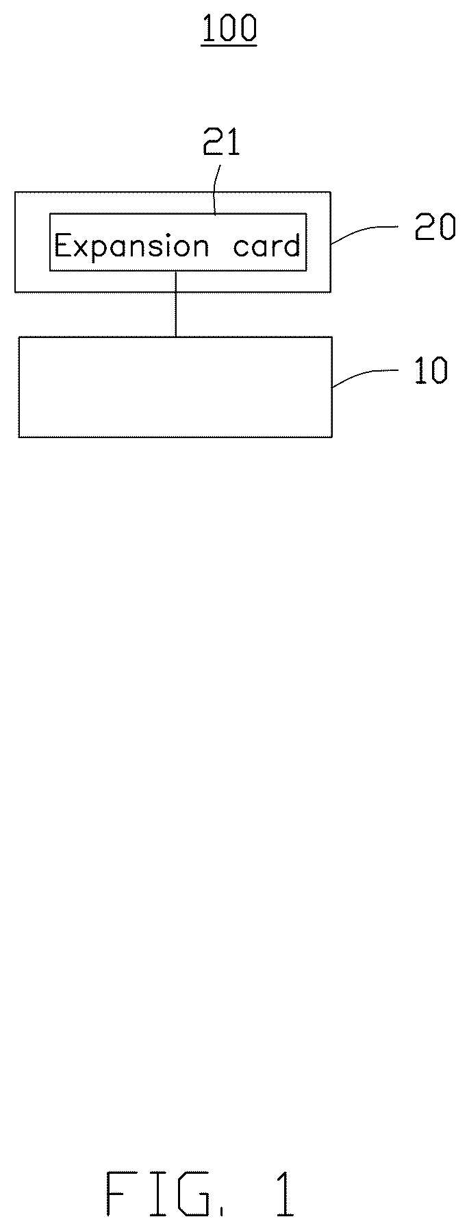 Patent US12619508 — Method of testing expansion card, electronic device, and testing system — Figure 1