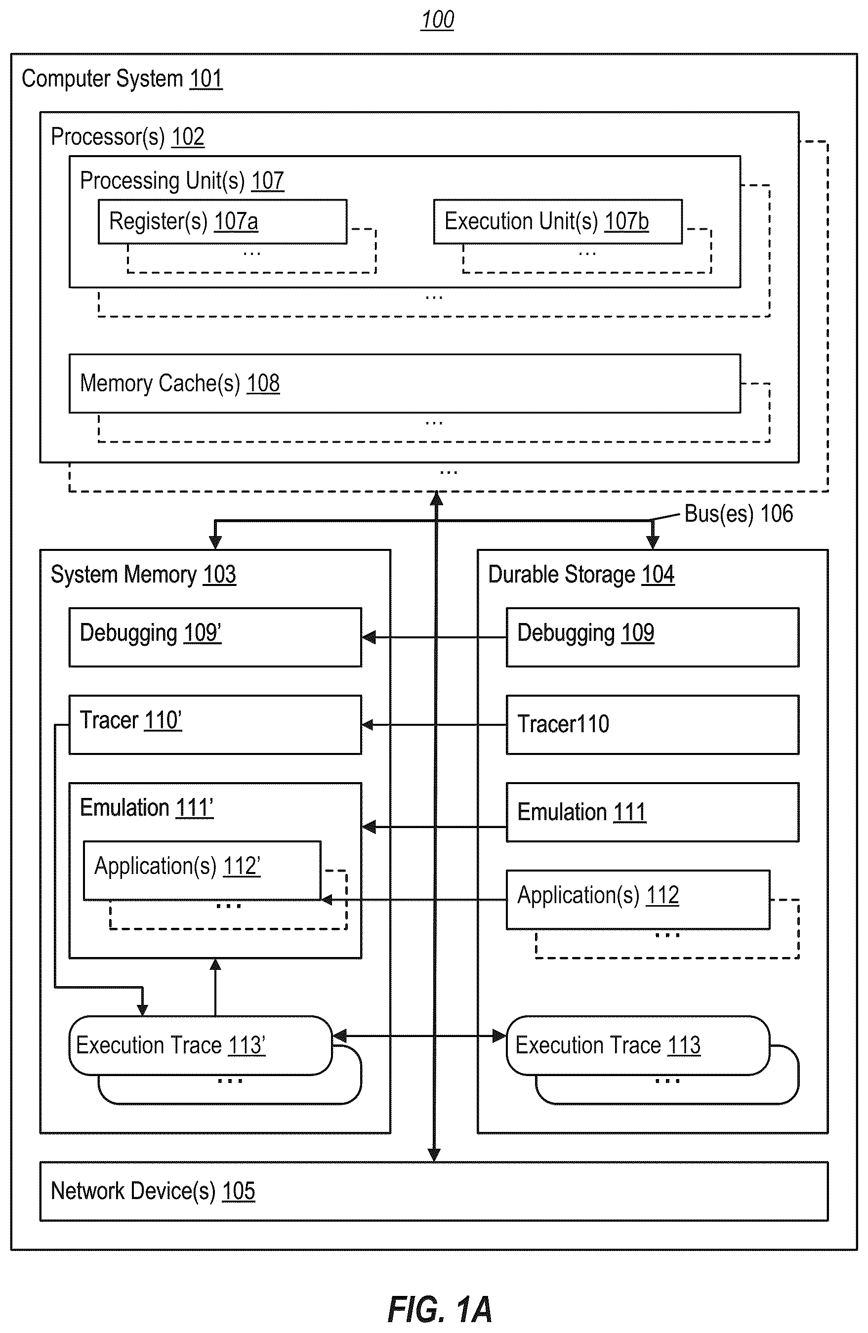 Patent US12619518 — Automated root cause identification using data flow analysis of plural execution traces — Figure 1