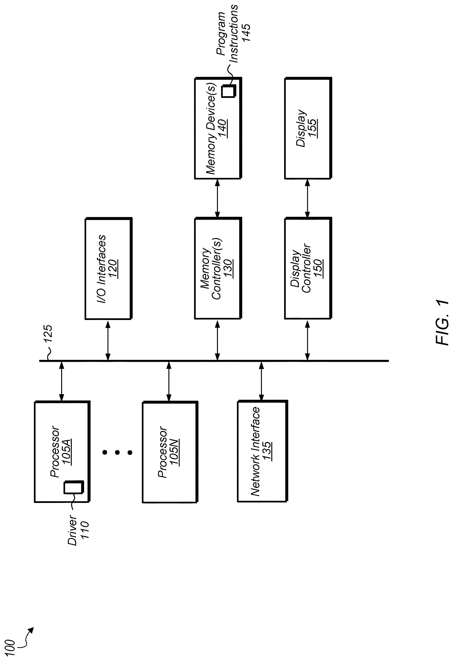 Patent US12619564 Figure 1 – Primary input-output queue serving host and guest operating systems concurrently