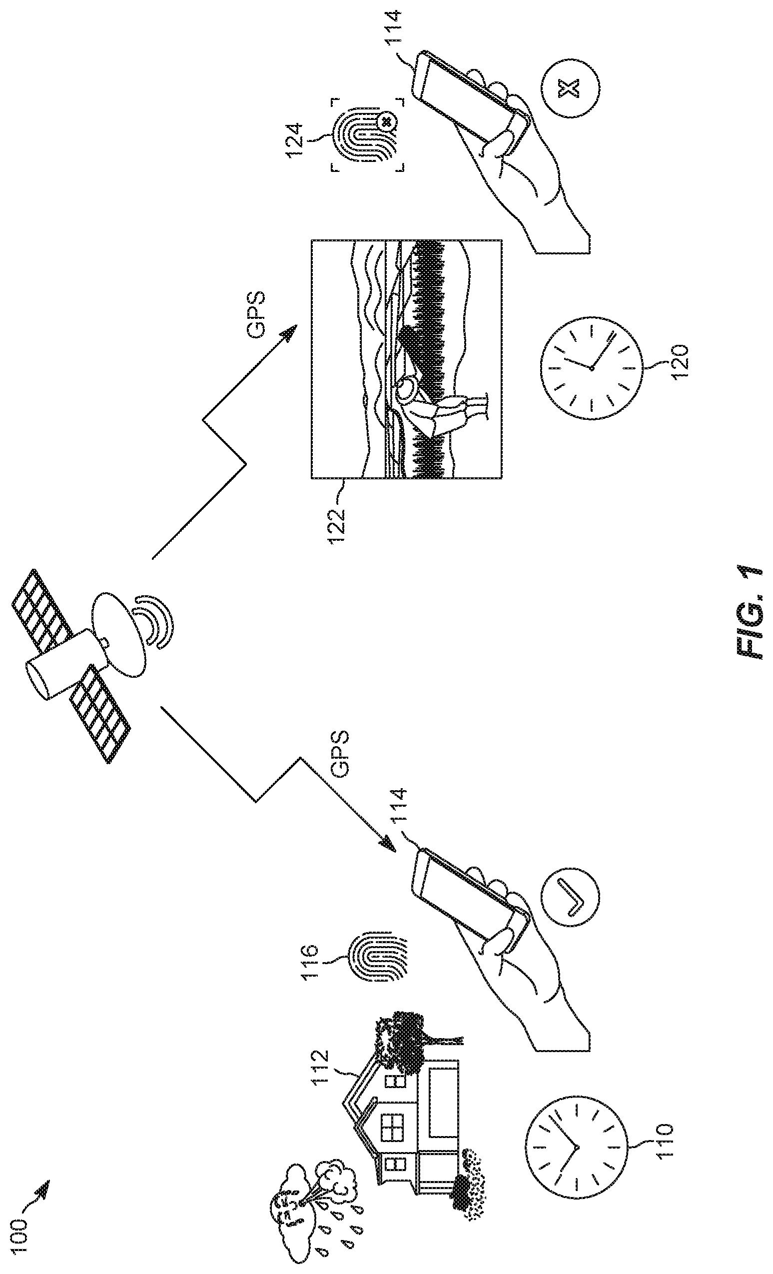 Patent US12619695 Figure 1 – Systems and methods for AI assisted biometric authentication