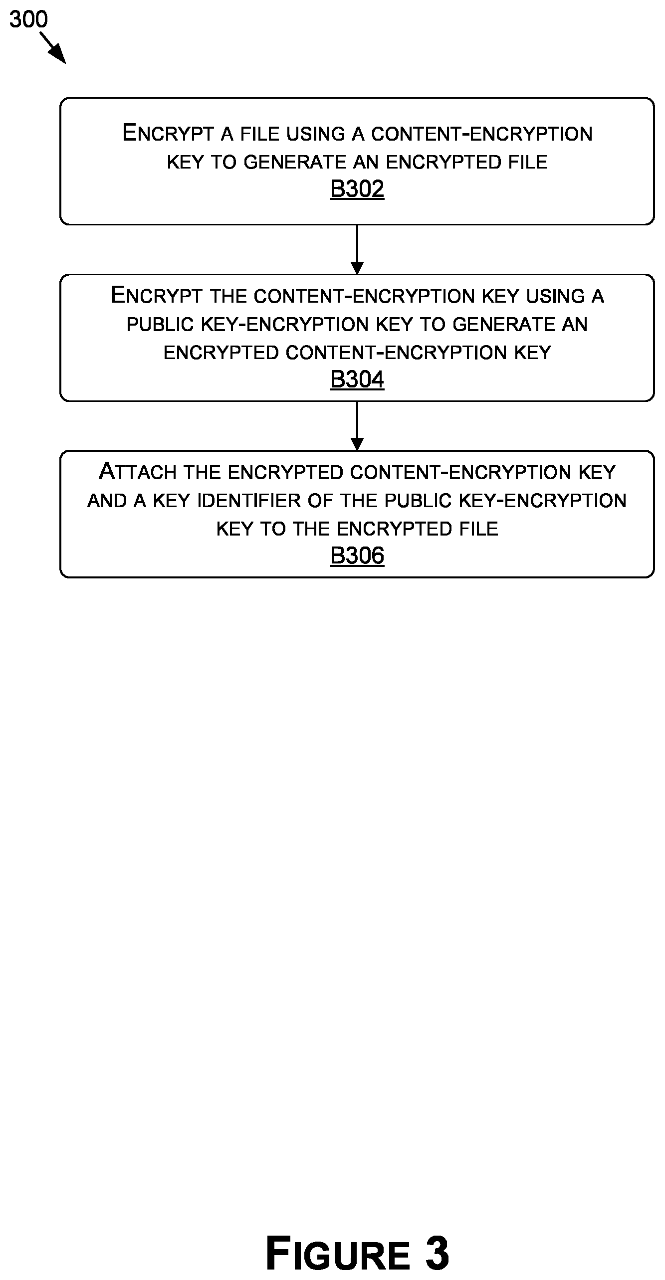 Patent US12619744 Figure 3 – Secure content distribution and decryption