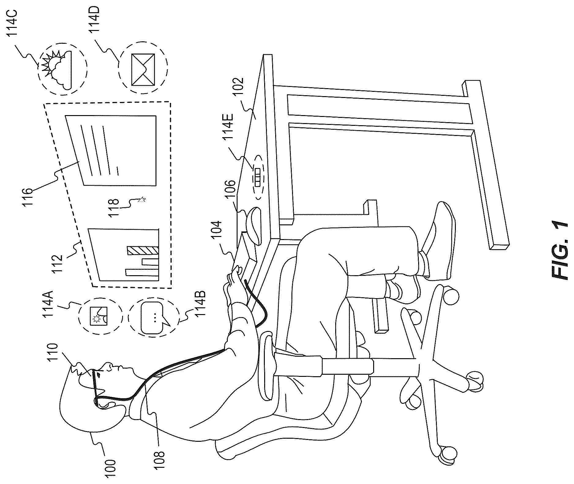 Patent US12619774 — Controlled exposure to location-based virtual content — Figure 1