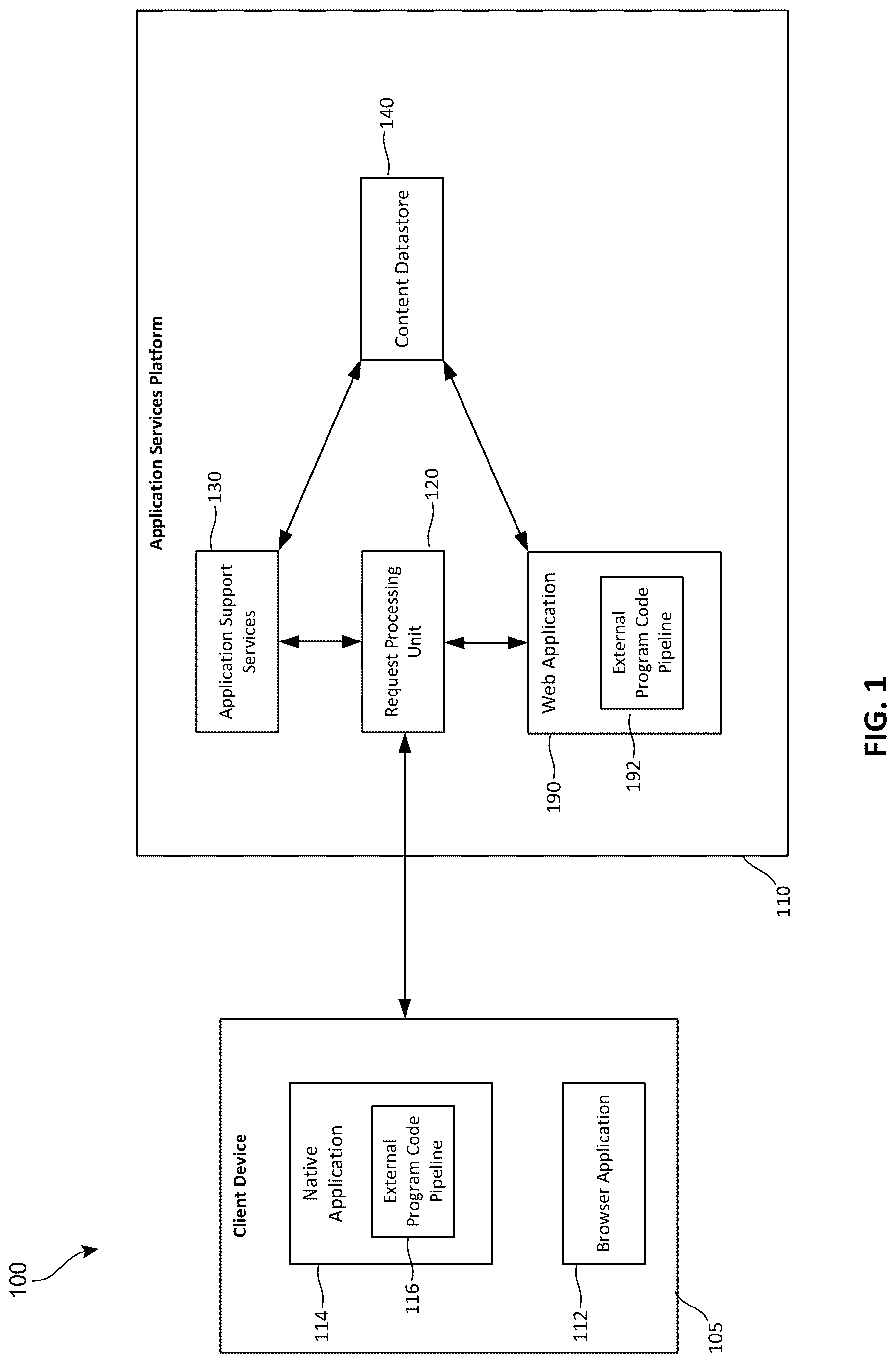 Patent US12619816 — Integrating external program code with spreadsheet application — Figure 1
