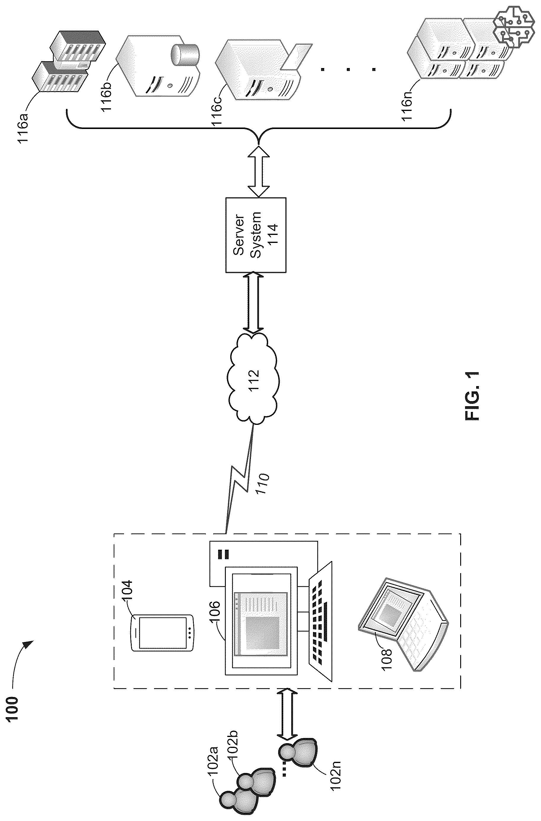 Patent US12619936 — Automatic root cause and corrective action identification system and method based on incident records — Figure 1