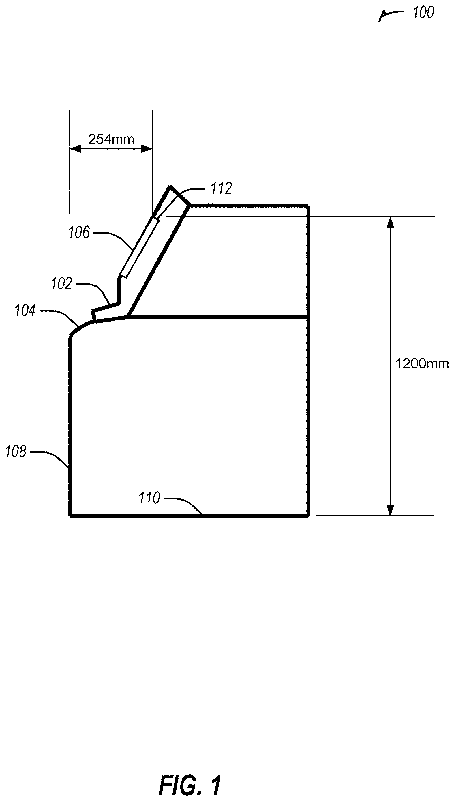 Patent US12619965 — Combined shutter and user interface pin entry — Figure 1