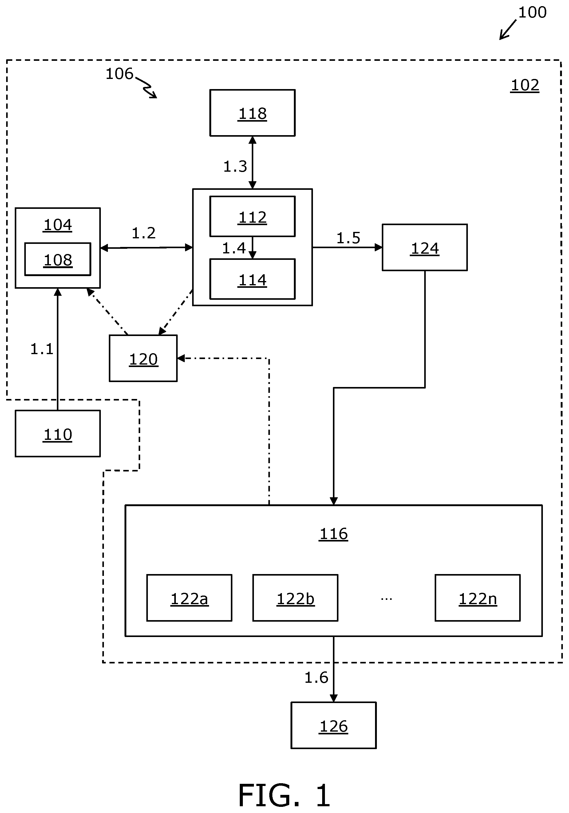 Patent US12620019 Figure 1 – System and method enabling application of autonomous agents