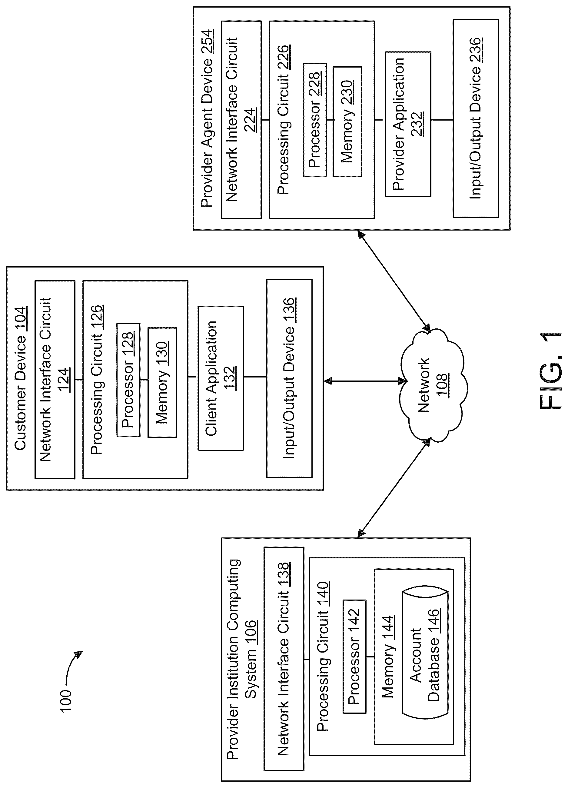 Patent US12620022 — Digital banker application system — Figure 1