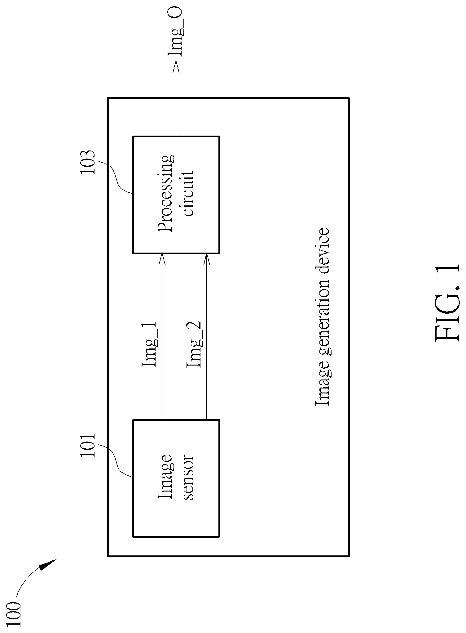 Patent US12620063 Figure 1 – Image generation device, autonomous cleaner and image generation method
