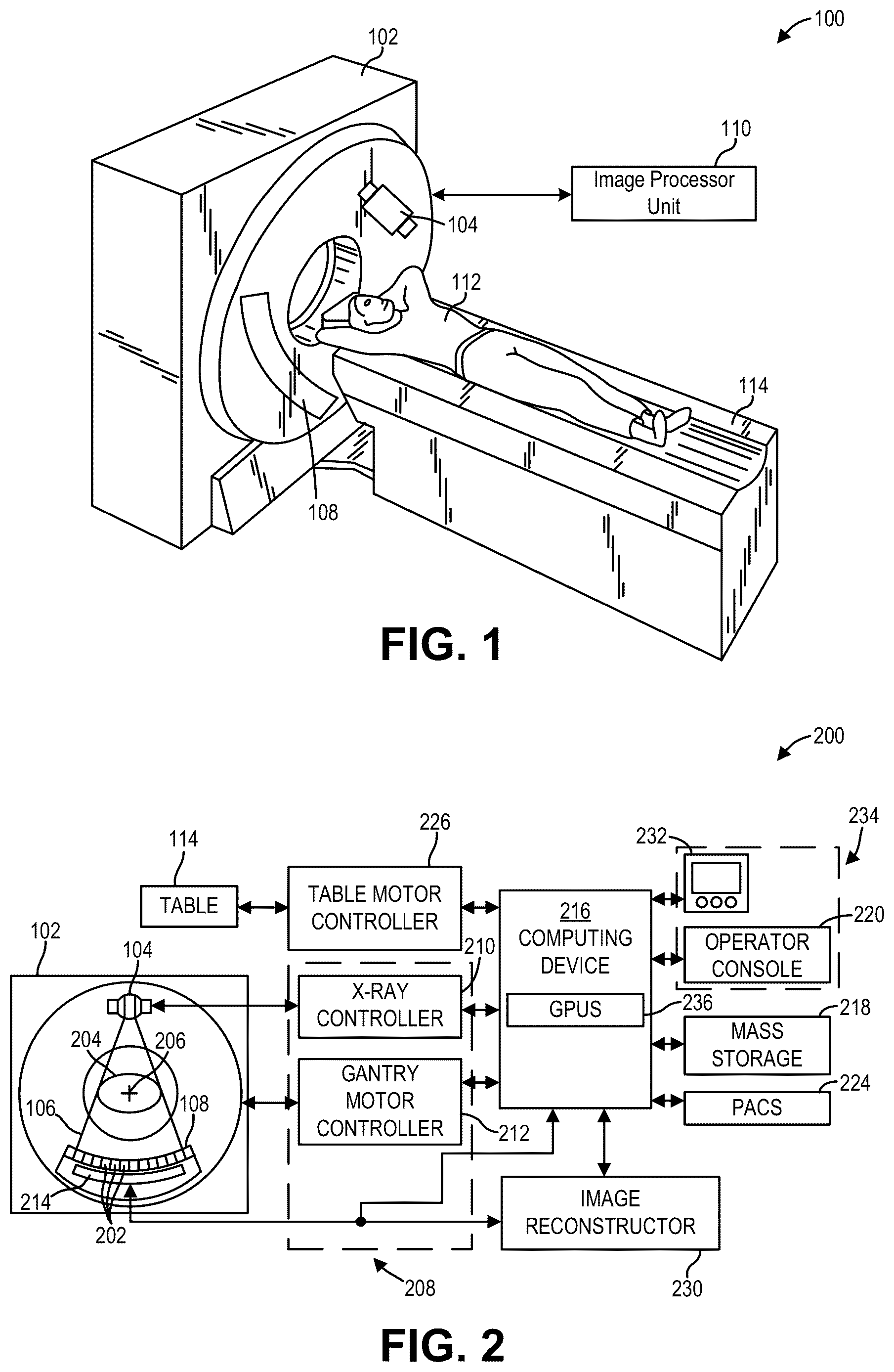 Patent US12620066 — Systems and methods for computed tomography image denoising with a bias-reducing loss function — Figure 1