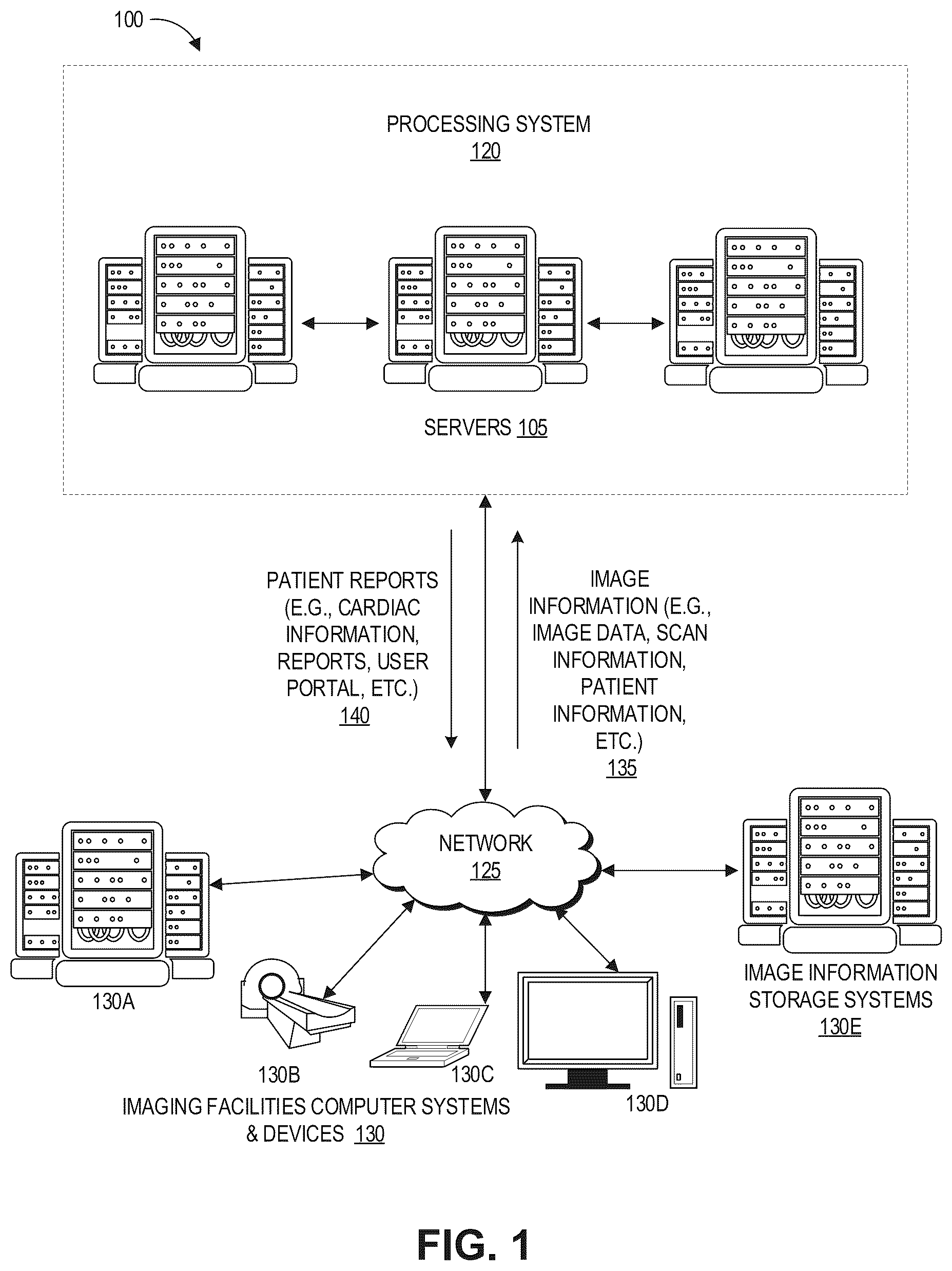 Patent US12620092 — Systems, devices, and methods for non-invasive image-based plaque analysis and risk determination — Figure 1
