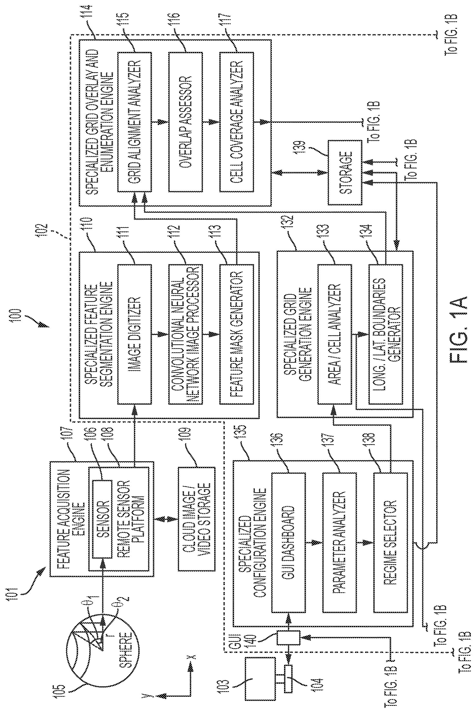Patent US12620126 — Apparatus and method of grid-oriented normalization for analysis of spherical areas from 2-D image — Figure 1