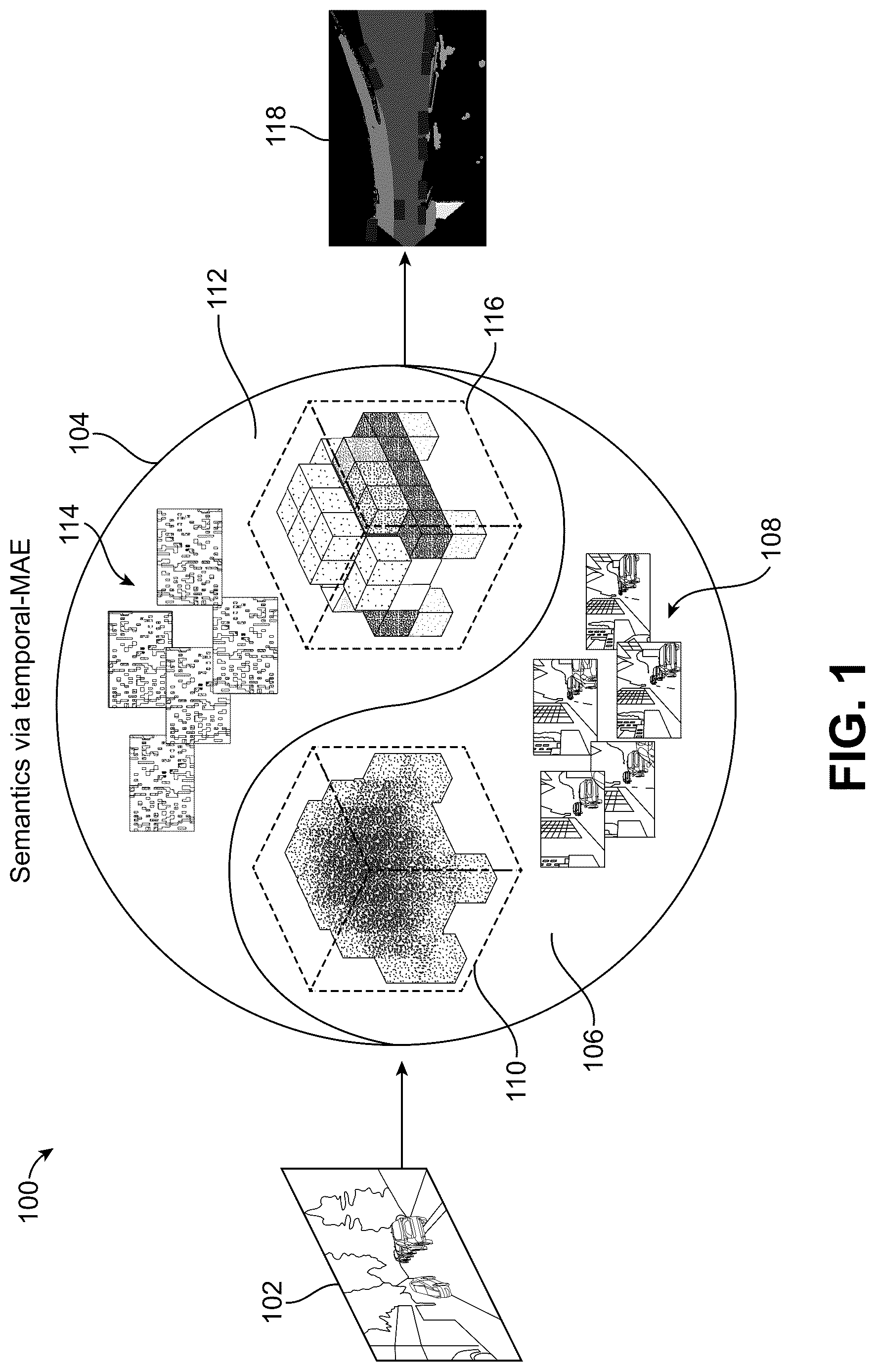 Patent US12620164 — Using neural radiance fields for label efficient image processing — Figure 1