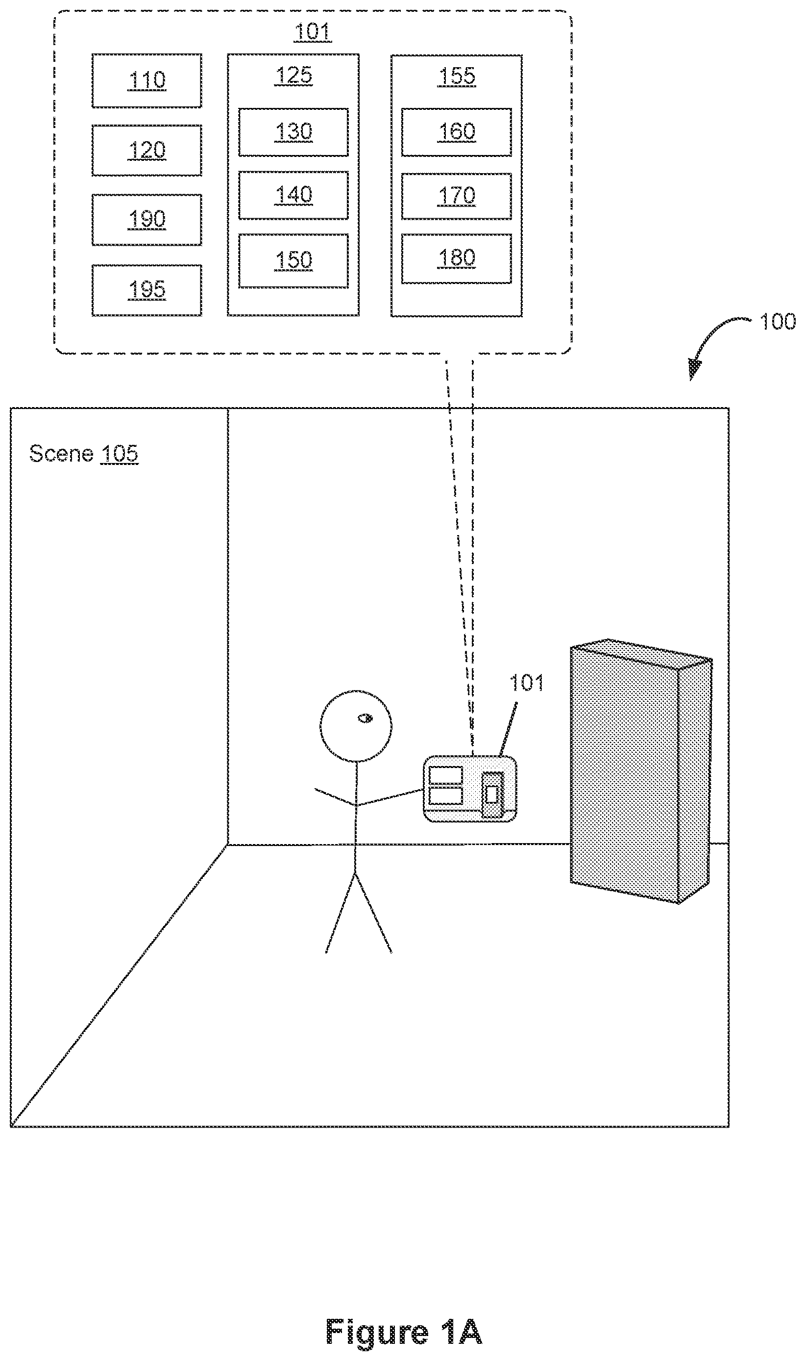 Patent US12620184 Figure 1 – Devices, methods, and graphical user interfaces for interacting with three-dimensional environments