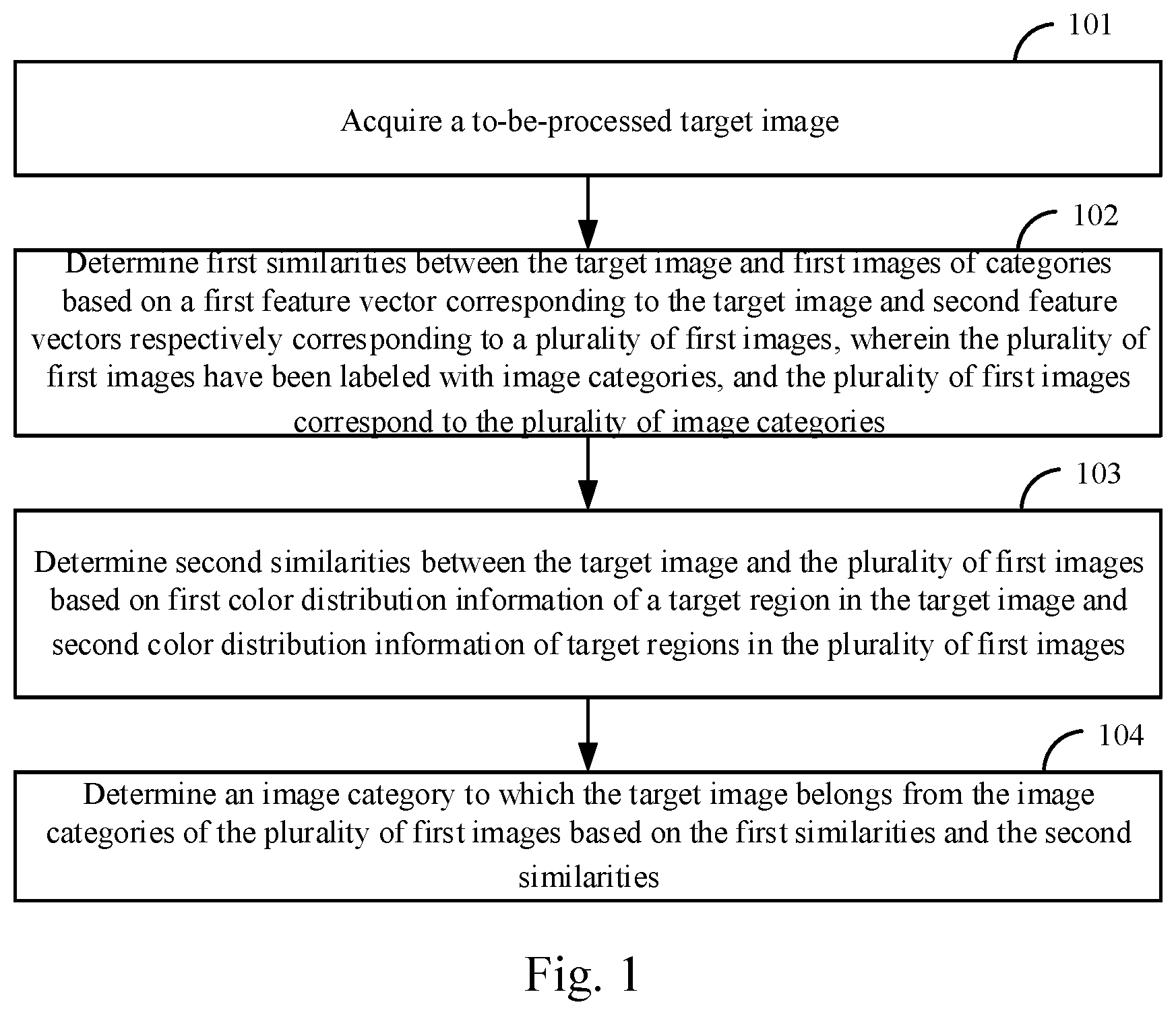 Patent US12620197 — Image processing method, apparatus, computing device, and medium — Figure 1