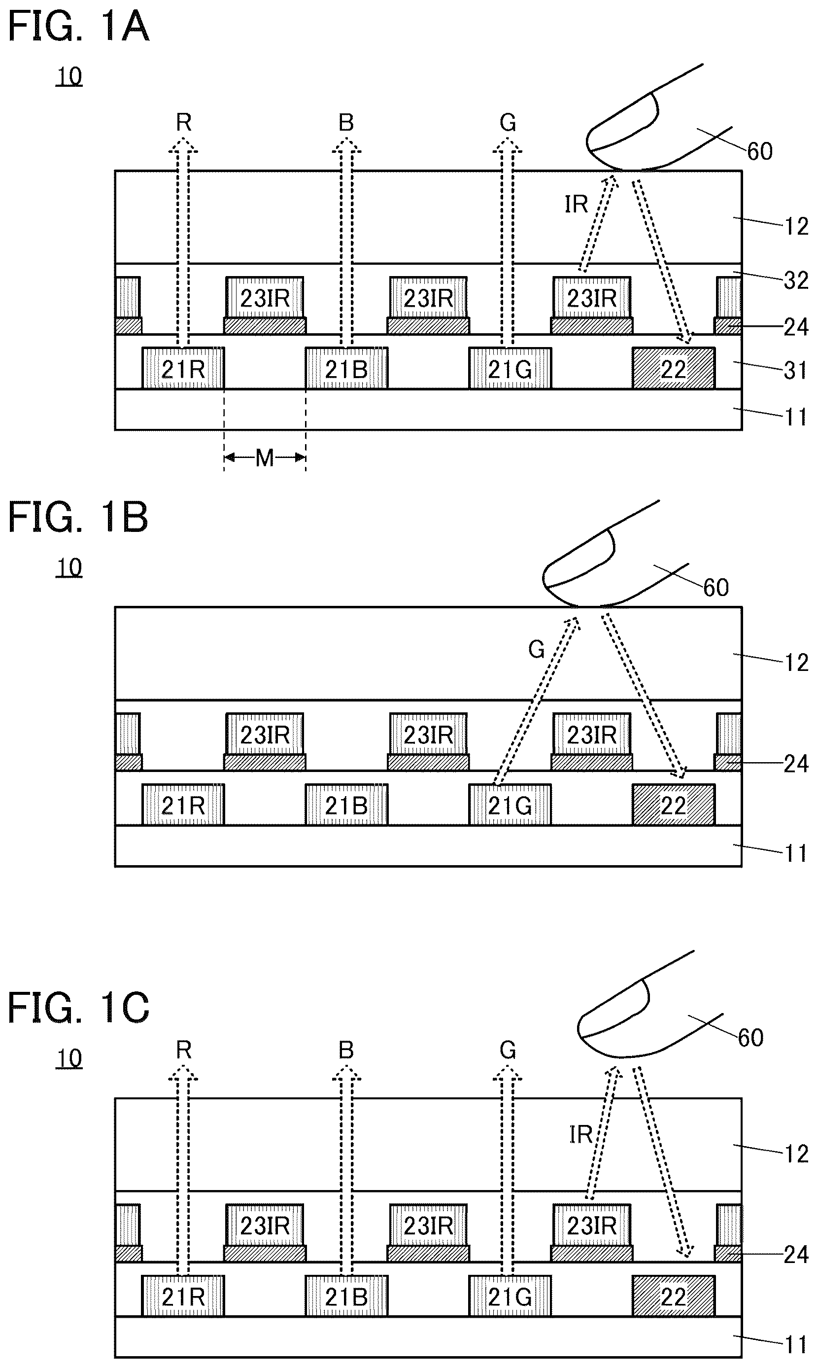 Patent US12620258 Figure 1 – Display device, display module, and electronic device