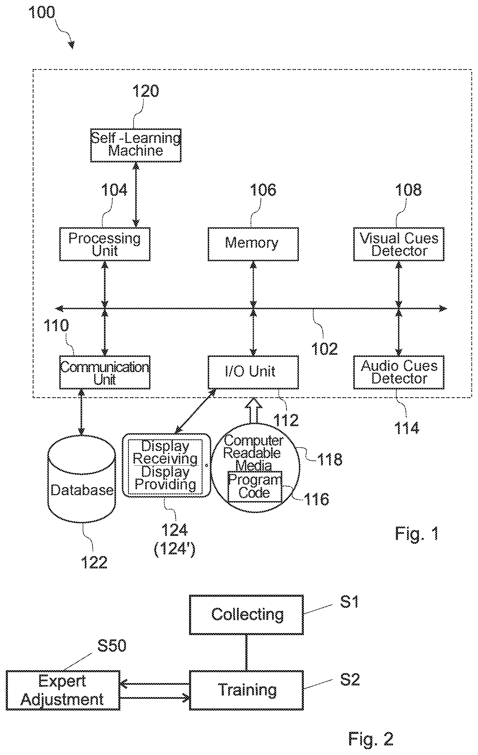 Patent US12620261 — System and method for reading and analysing behaviour including verbal, body language and facial expressions in order to determine a person's congruence — Figure 1